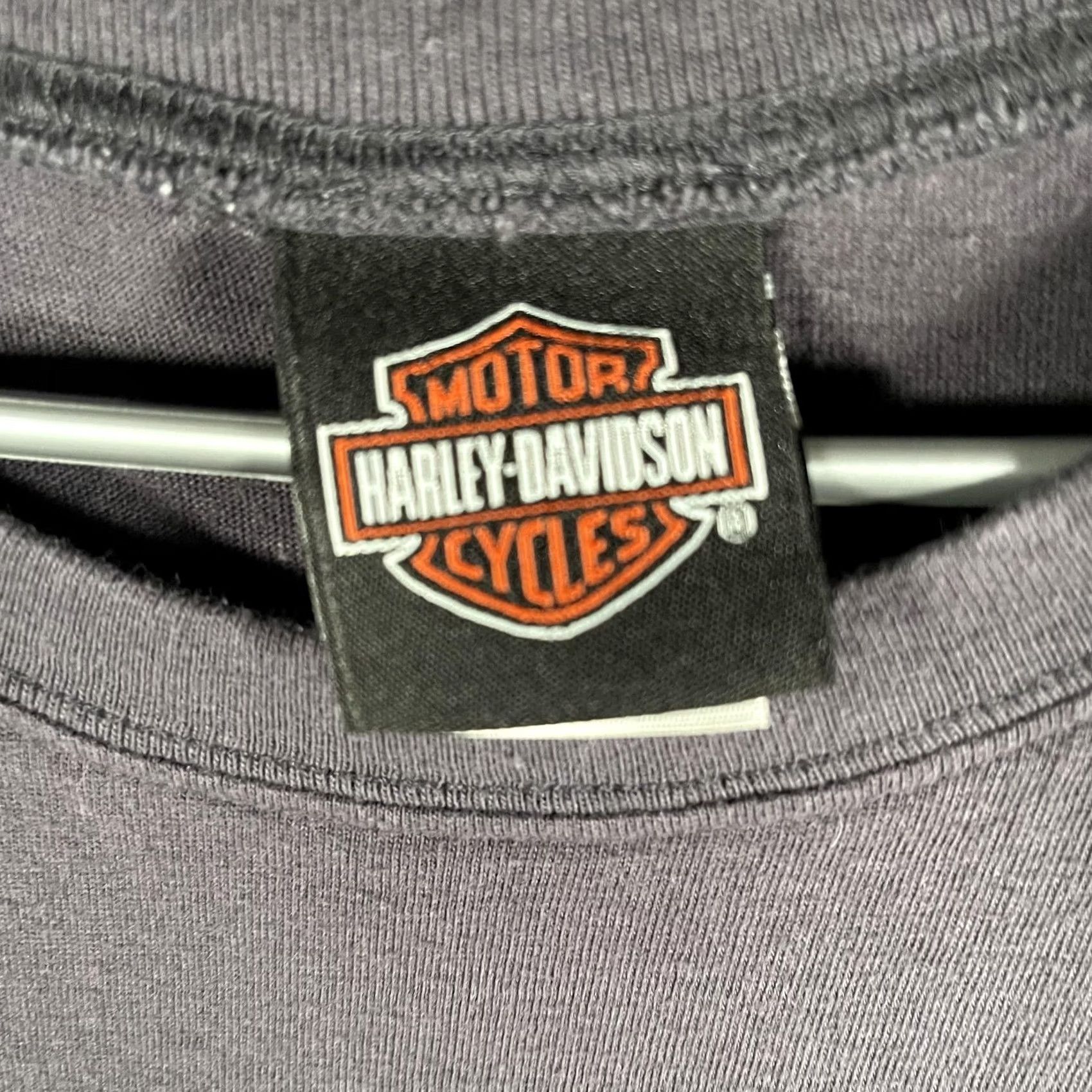 Harley Davidson VINTAGE Harley-Davidson Shirt Mens Large Black Rawhide Olathe KS Sleeveless Biker Y2K Size US L / EU 52-54 / 3 - 5 Thumbnail