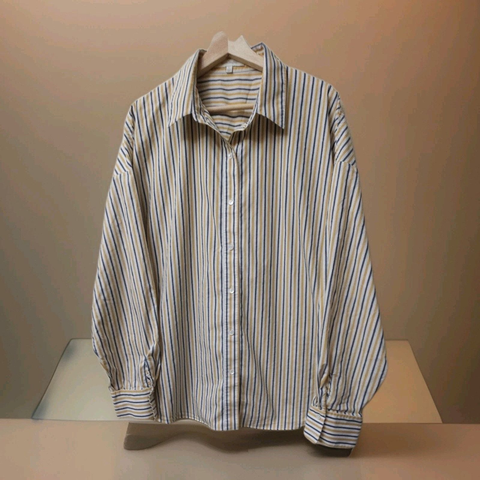 Other Favorite Daughter Ex Boyfriend Oversized Shirt Pinstripe L Size L / US 10 / IT 46 - 6 Thumbnail
