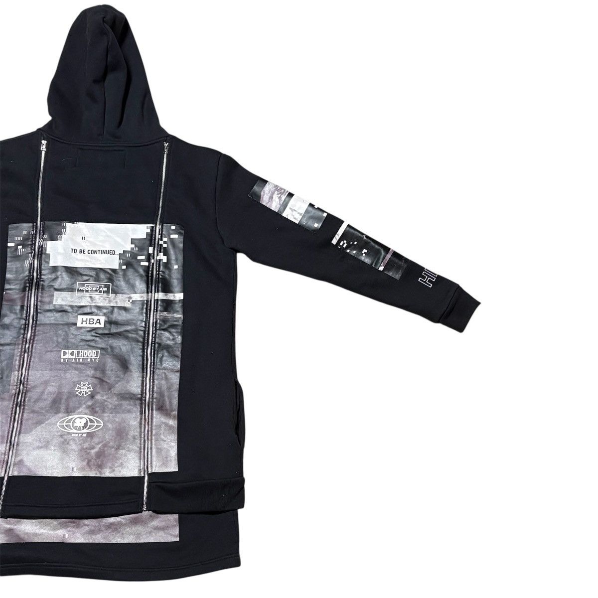 Hood By Air FW2014 HOOD BY AIR. DOUBLE ZIP LAYERED HOODIE SHAYNE OLIVER Size US L / EU 52-54 / 3 - 13 Thumbnail