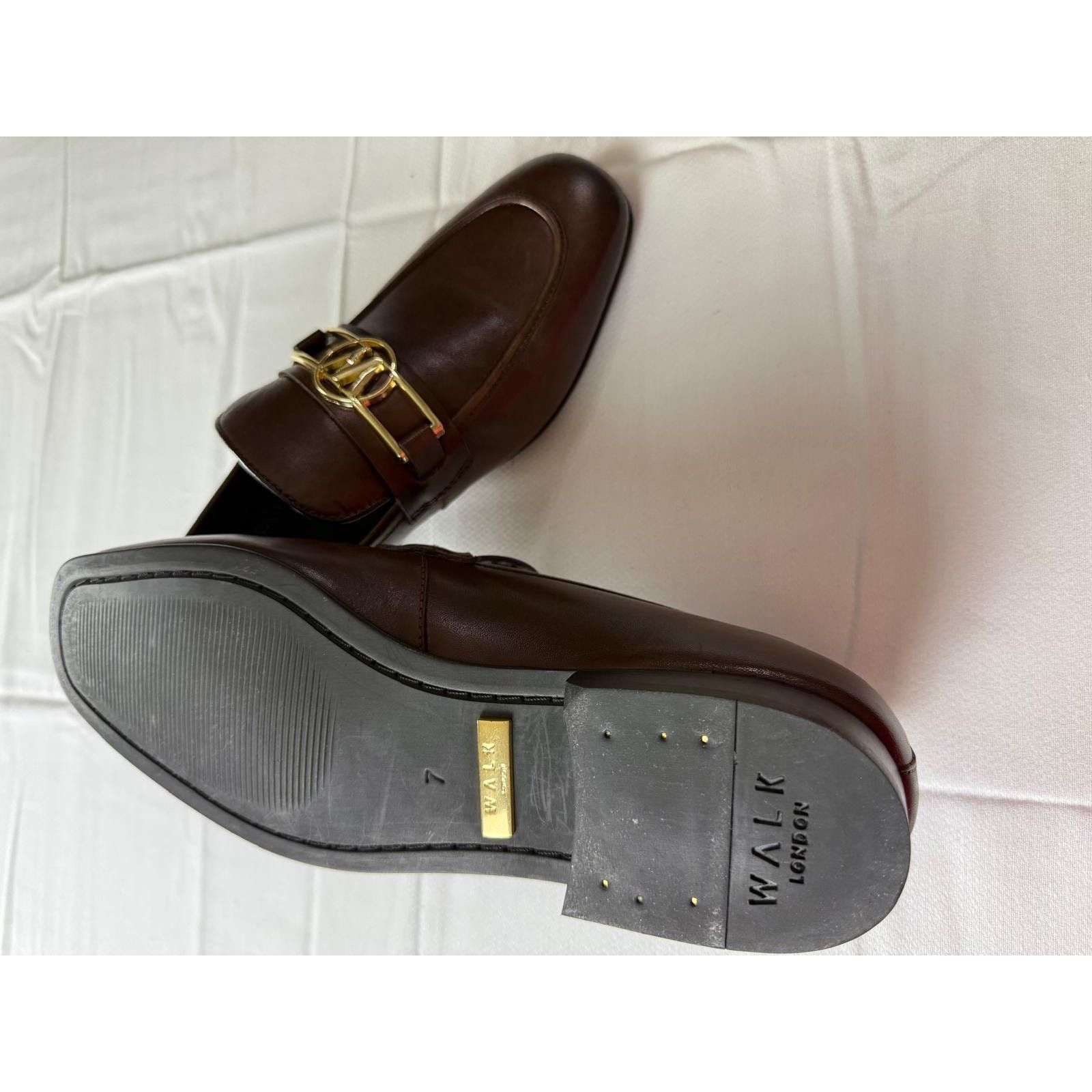 Walk London Walk London Men's Loafers - Size 7 - Brown - Like New Size US 7 / EU 40 - 7 Thumbnail