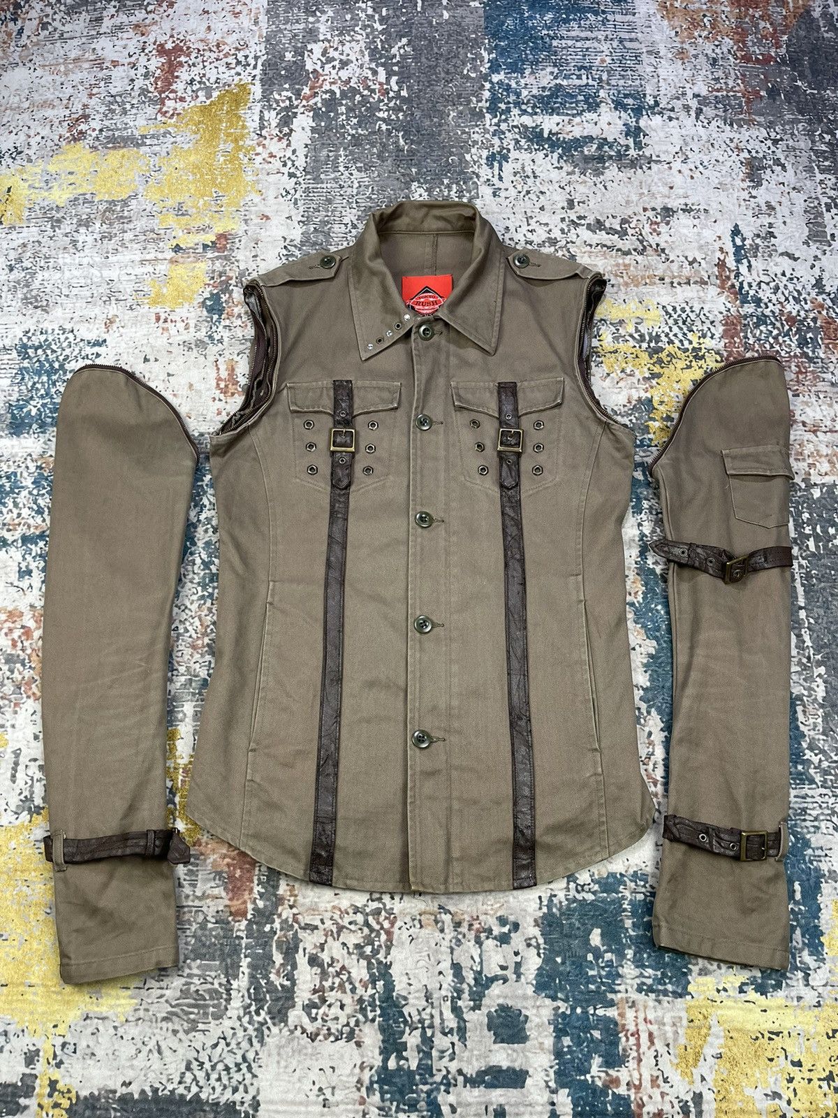 Le Grande Bleu (L.G.B.) Tokyo Rush Attachable Sleeve Bondage LGB Style Jackets Size US XS / EU 42 / 0 - 1 Thumbnail
