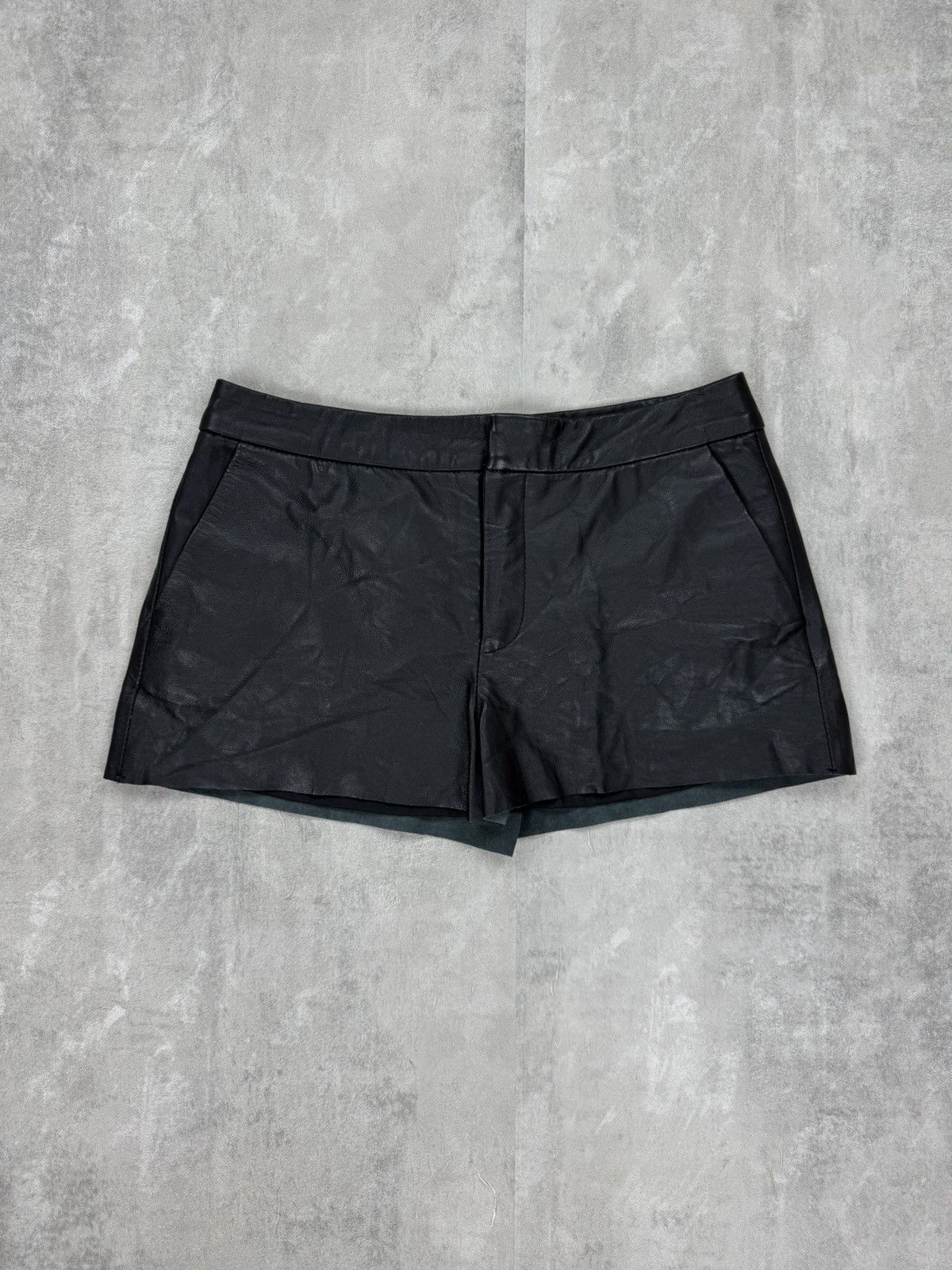 Zara KAIA x ZARA Leather mini skirt Women’s size XS Size 25" / US 0 / IT 36 - 1 Thumbnail