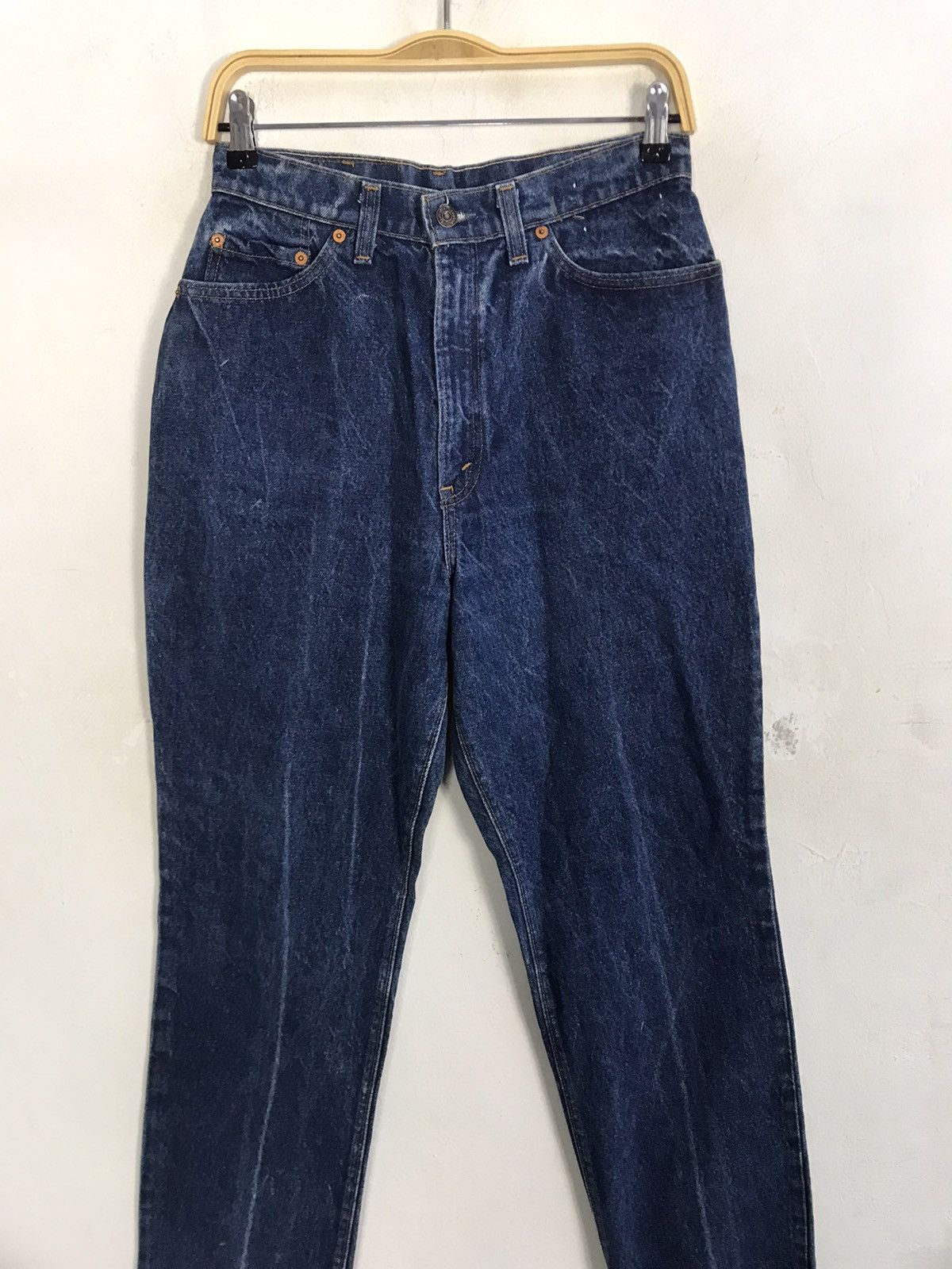 Levi's Vintage Clothing Levi's Strauss 80s 505 26505-0217 Talon Zip Denim Jeans Size 27" / US 4 / IT 40 - 3 Thumbnail