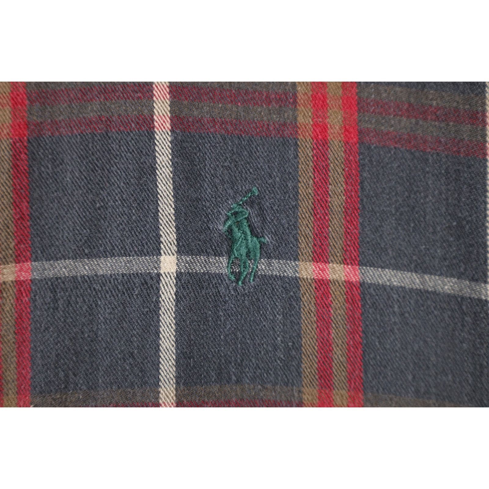 Polo Ralph Lauren Vintage 90s Ralph Lauren Collared Flannel Button Shirt Size US XL / EU 56 / 4 - 4 Thumbnail
