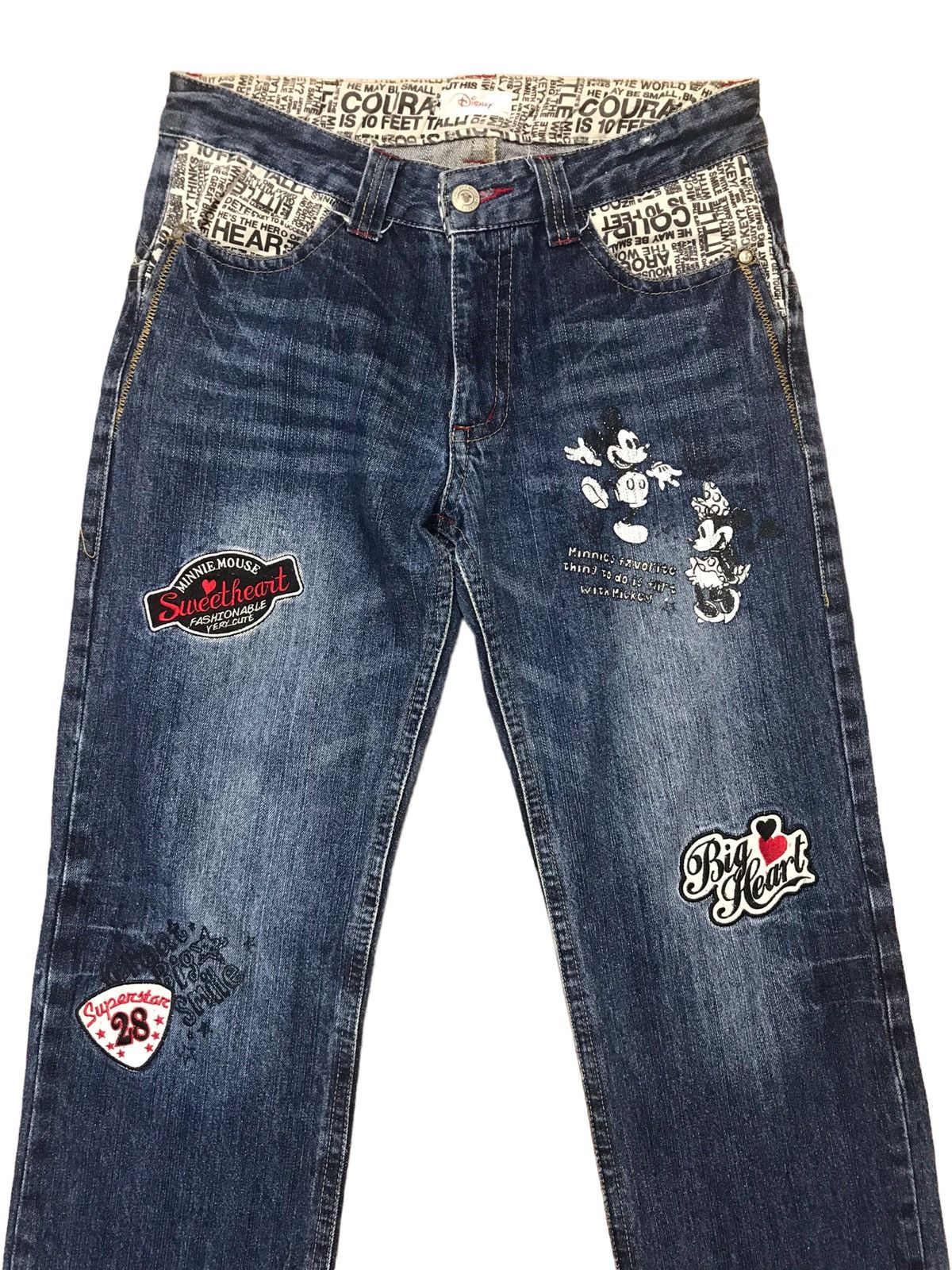 Cartoon Network × Disney × Mickey Mouse Mickey Mouse Embroidered Pant Size US 32 / EU 48 - 5 Thumbnail