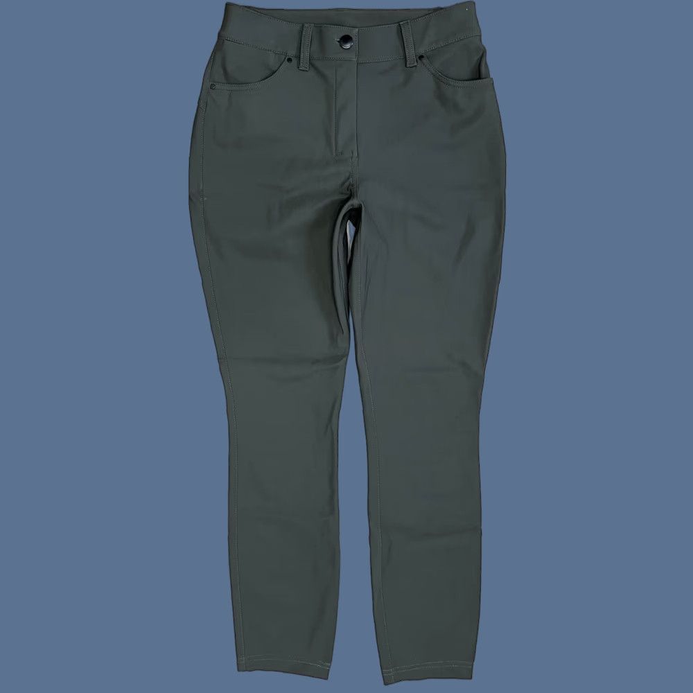 Lululemon Lululemon City Sleek 5 Pocket Pants Olive Green 27x27.5" Women Size 27" / US 4 / IT 40 - 1 Thumbnail