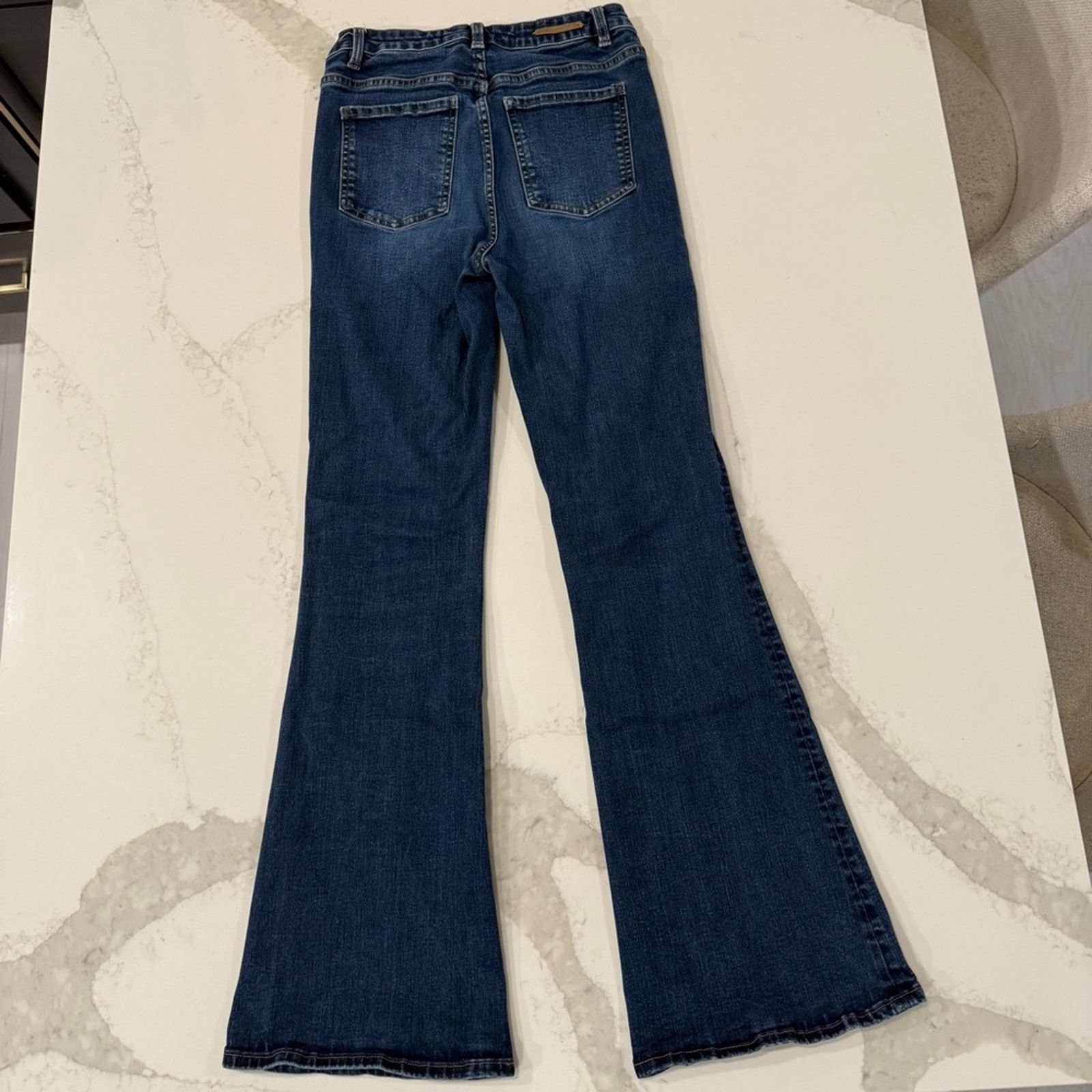 Soft Surroundings Soft Surroundings Ultimate Denim Flare Jeans Women’s 2 Size 26" / US 2 / IT 38 - 7 Thumbnail
