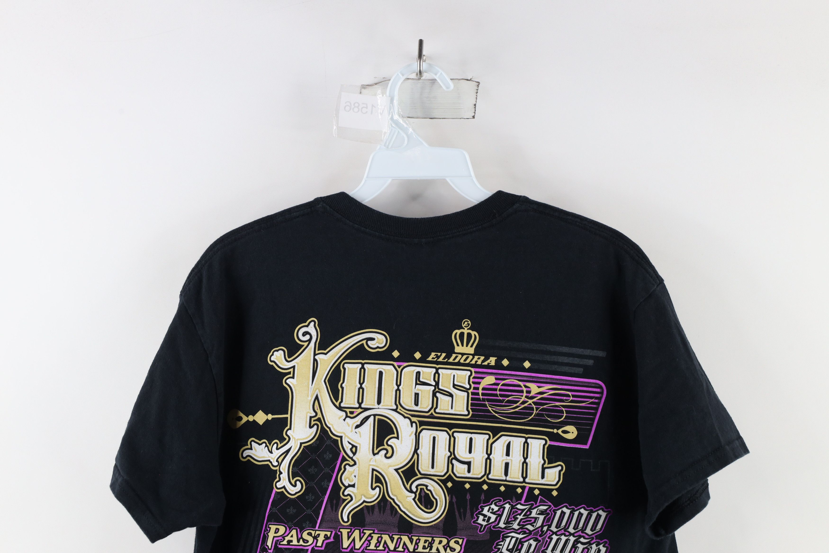 Vintage Streetwear Speedway Car Racing Kings Royal T-Shirt Black Size US M / EU 48-50 / 2 - 13 Thumbnail