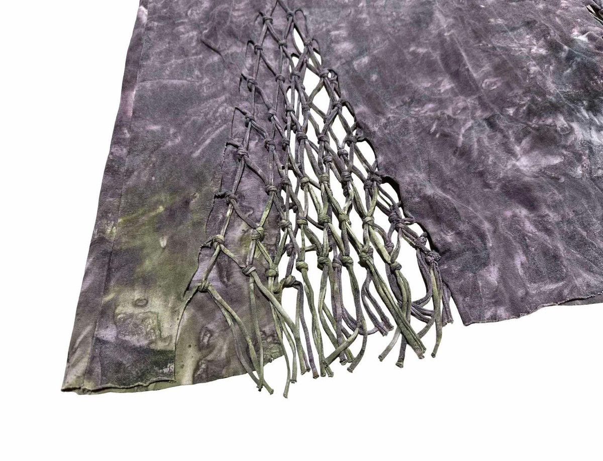 14th Addiction 🔥Japanese Y2K Taku Acid Tie Dye Mesh Dress If Six Was Nine Size M / US 6-8 / IT 42-44 - 3 Thumbnail