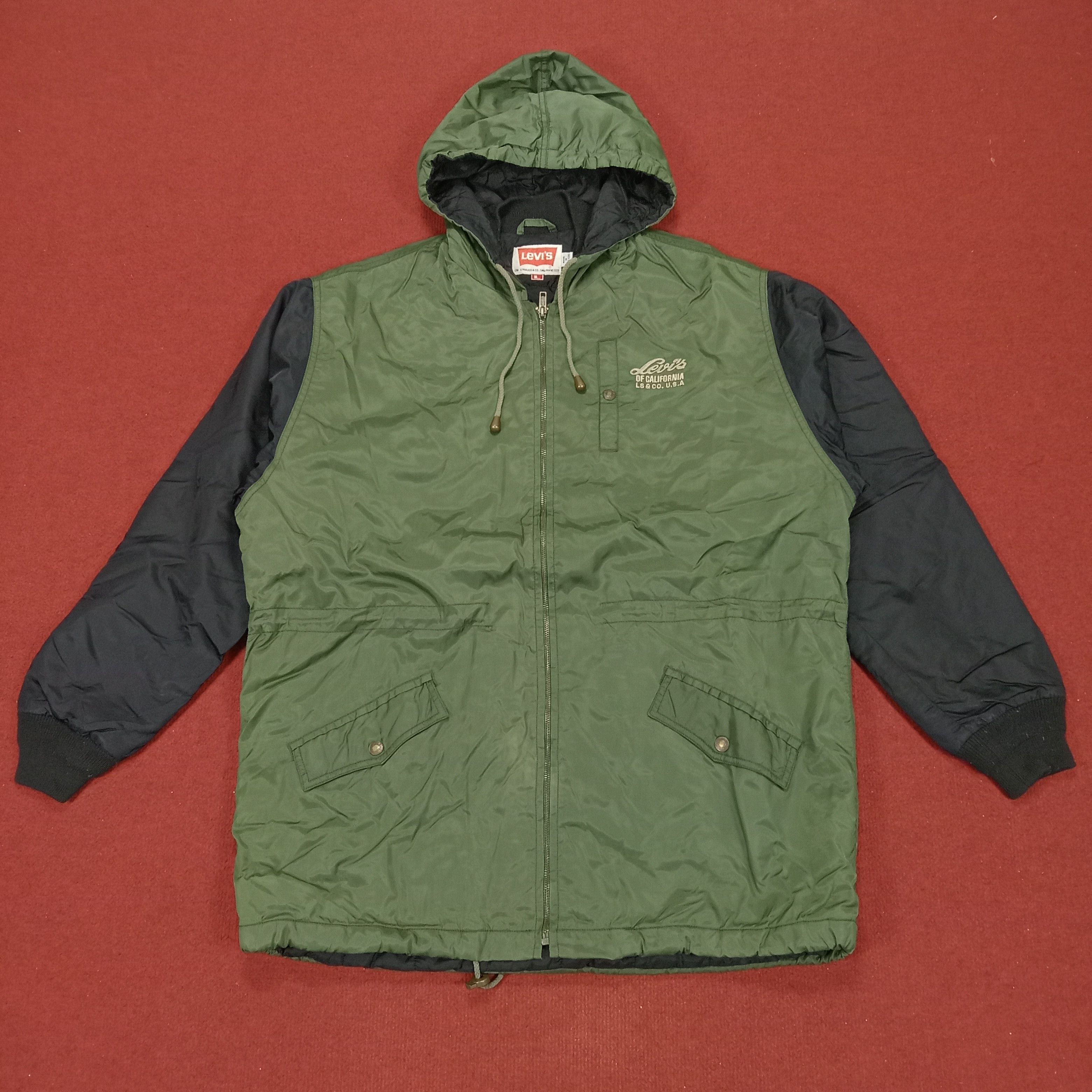 Levi's × Vintage Levis California Streetwear Style Jacket Hoodies Size US XXL / EU 58 / 5 - 1 Thumbnail