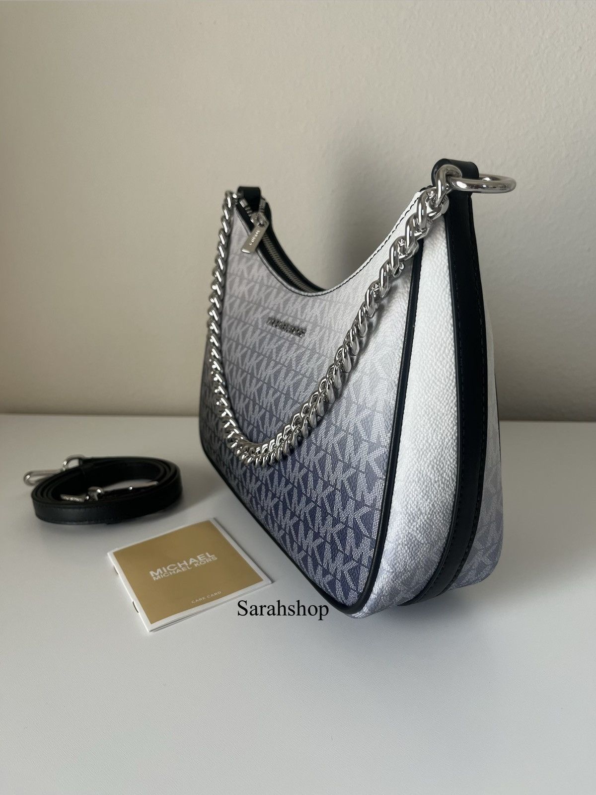 Michael Kors Michael Kors Jet Set Travel Large Pouchette Crossbody Size ONE SIZE - 5 Thumbnail
