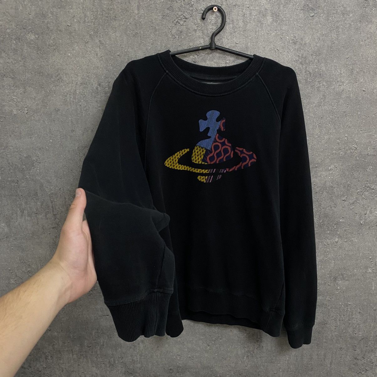 Vivienne Westwood Vintage Vivienne Westwood Sweatshirt Big Logo Y2K Size US XS / EU 42 / 0 - 2 Thumbnail
