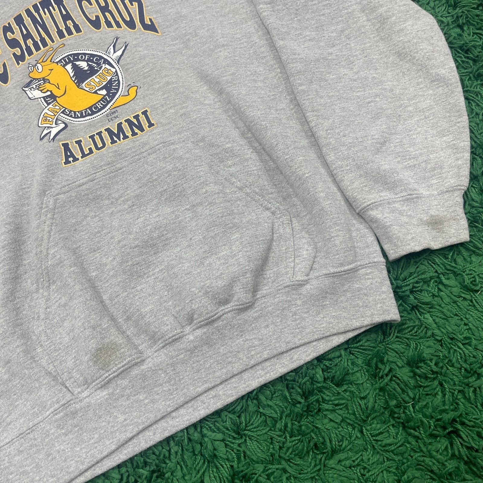 Santa Cruz Skateboards × Vintage UC Santa Cruz Banana Slugs hoodie Sweater Size Small S B11 Size US S / EU 44-46 / 1 - 3 Thumbnail