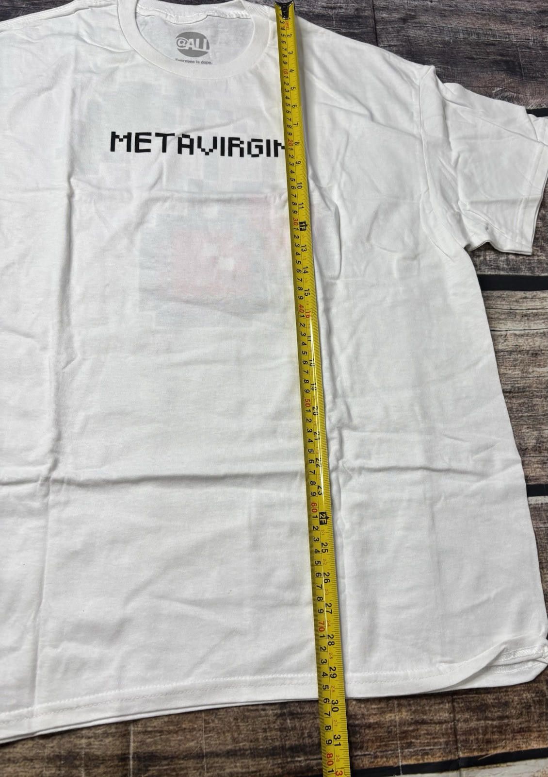 Other Metavirgin T-Shirt Men's XL White Digital Cherry Cotton Size US XL / EU 56 / 4 - 9 Thumbnail