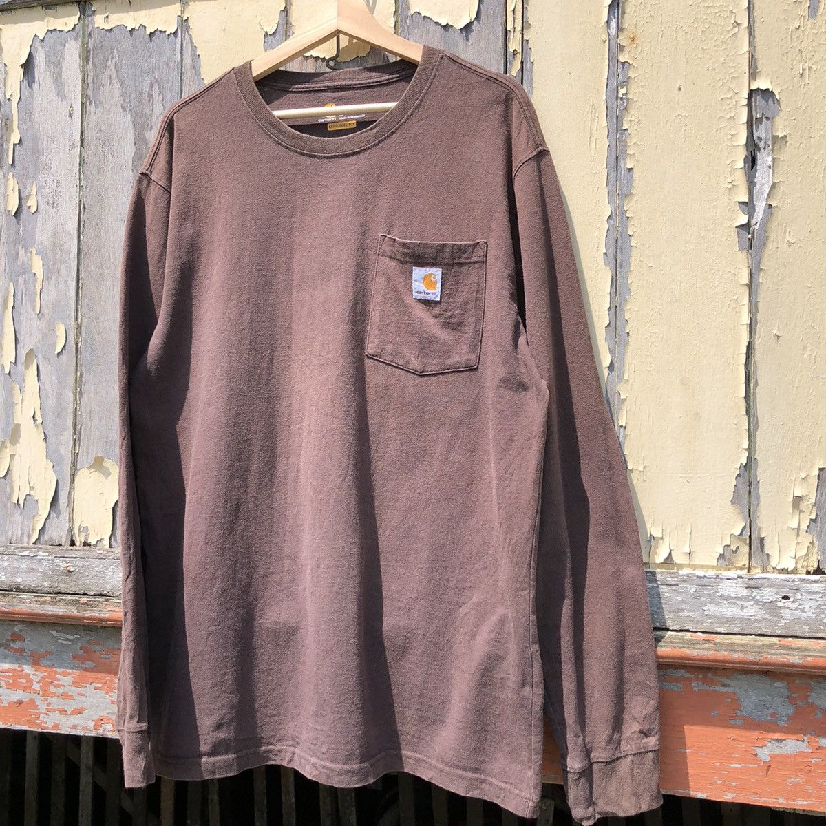 Carhartt Sunfaded Carhartt Long Sleeve Tshirt Size US M / EU 48-50 / 2 - 2 Thumbnail