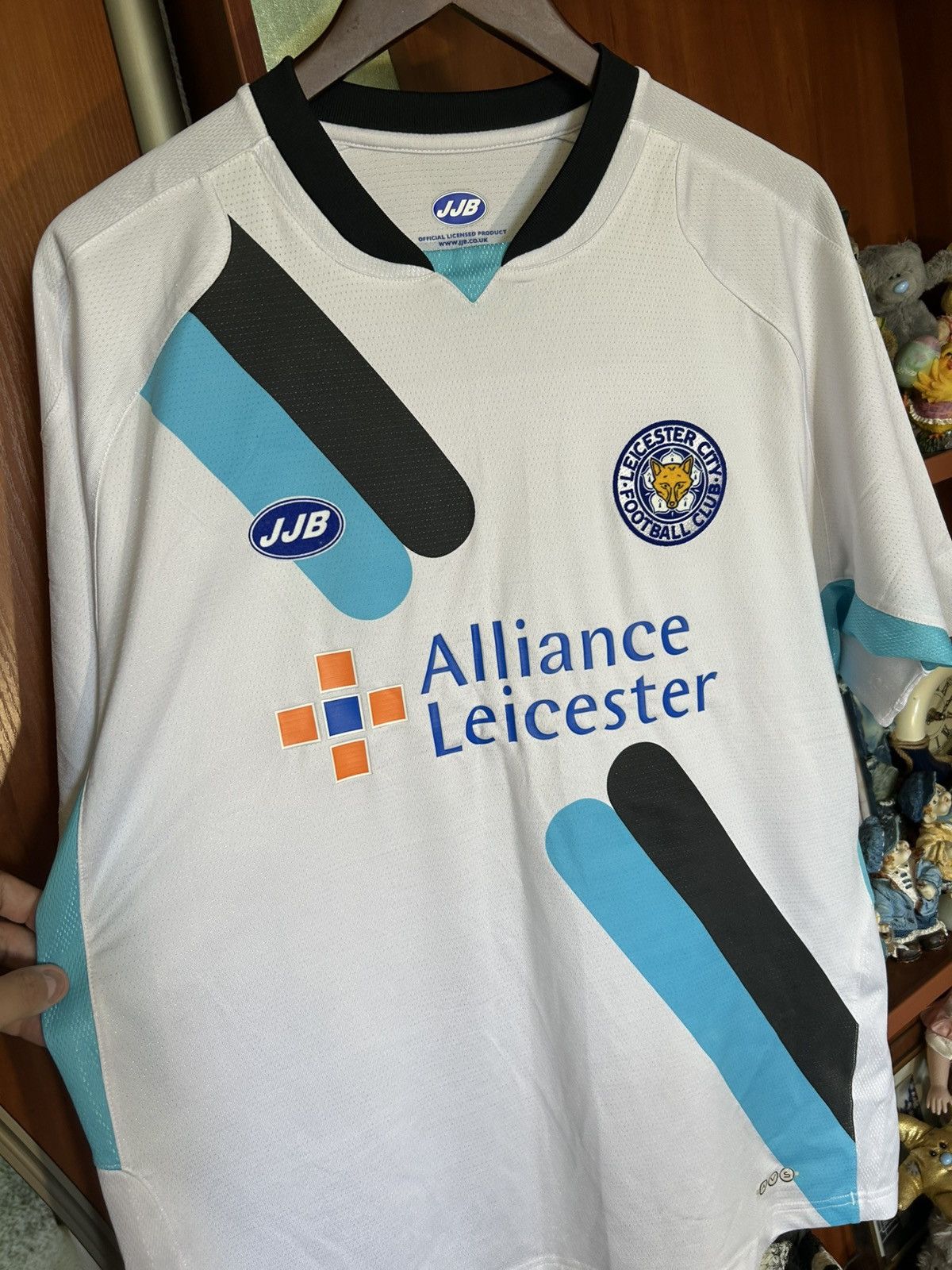 Vintage Leicester City 2005 2007 JJB Away Football Soccer Jersey Size US M / EU 48-50 / 2 - 3 Thumbnail