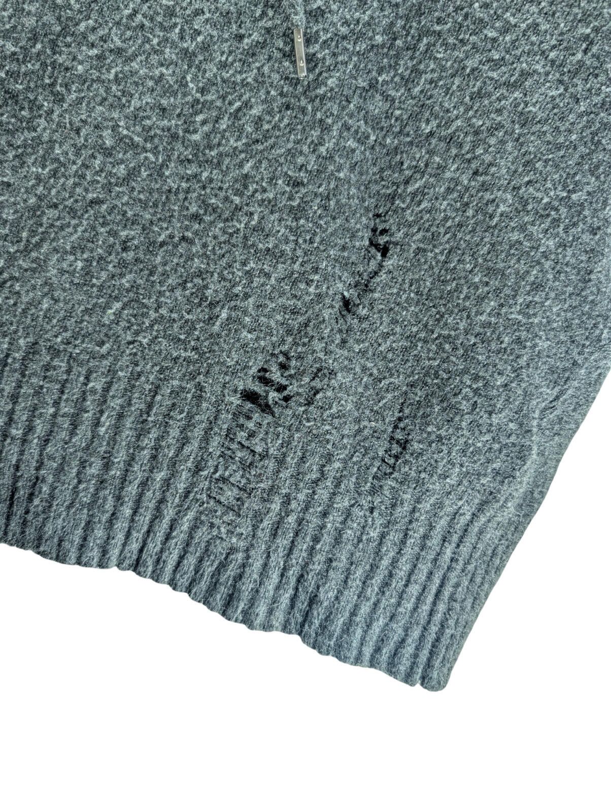 American Eagle Outfitters American Eagle Sweater Women’s Knit Pullover Charcoal Gray Size S / US 4 / IT 40 - 3 Thumbnail