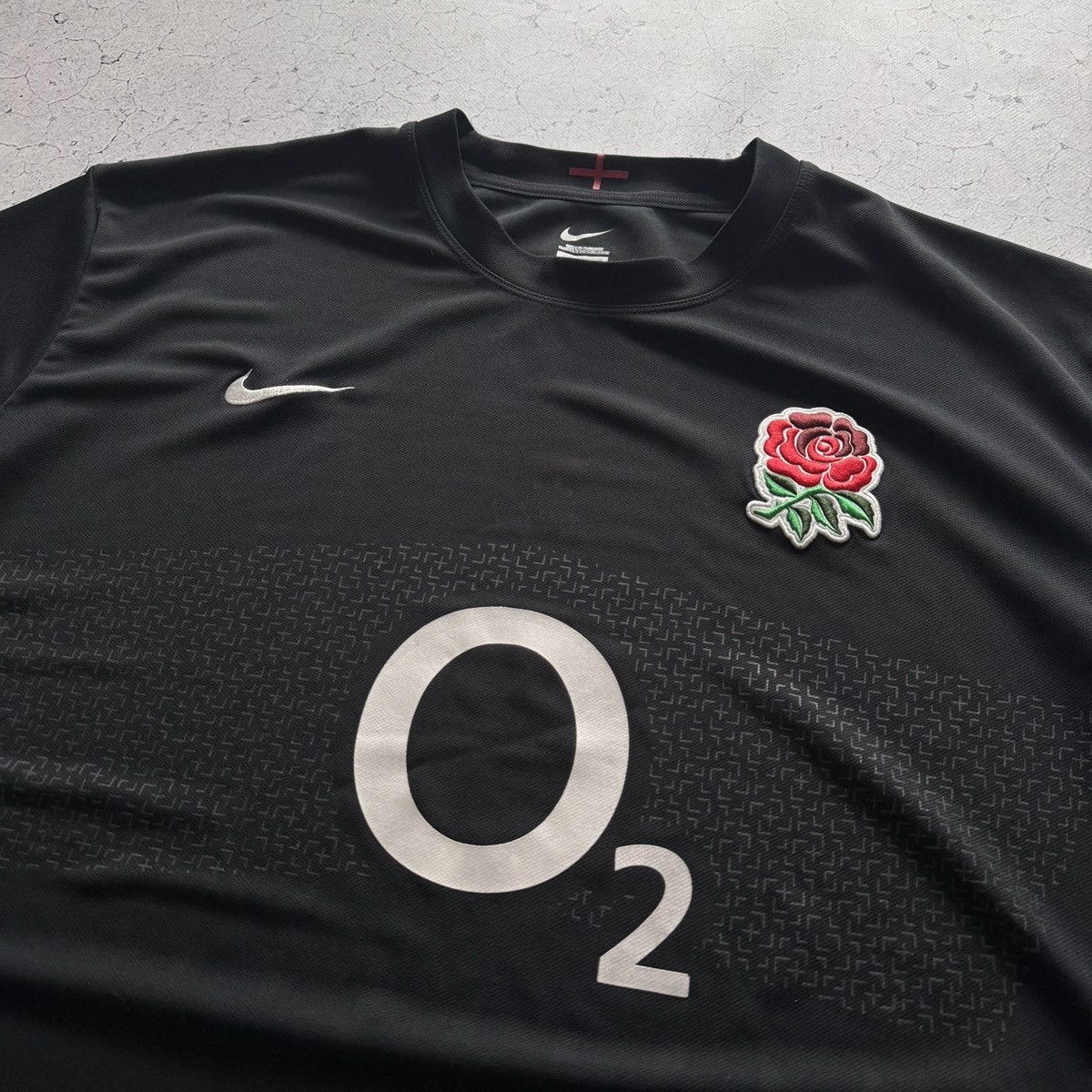 Nike Nike England Rugby Shirt XXL Black O2 Soccer Jersey Size US XXL / EU 58 / 5 - 4 Thumbnail