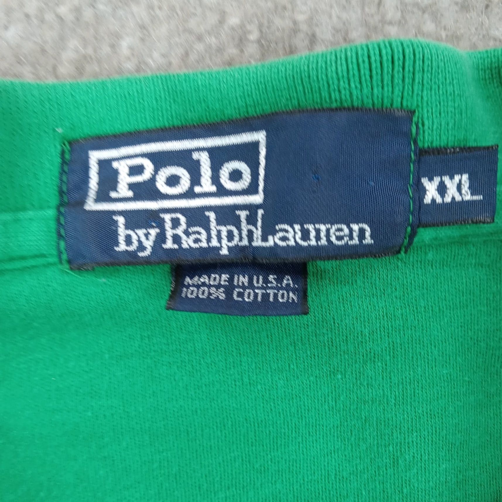Ralph Lauren Polo Ralph Lauren Mens Green Extra Large XL Short Sleeve Golf Shirt Size US XXL / EU 58 / 5 - 5 Thumbnail