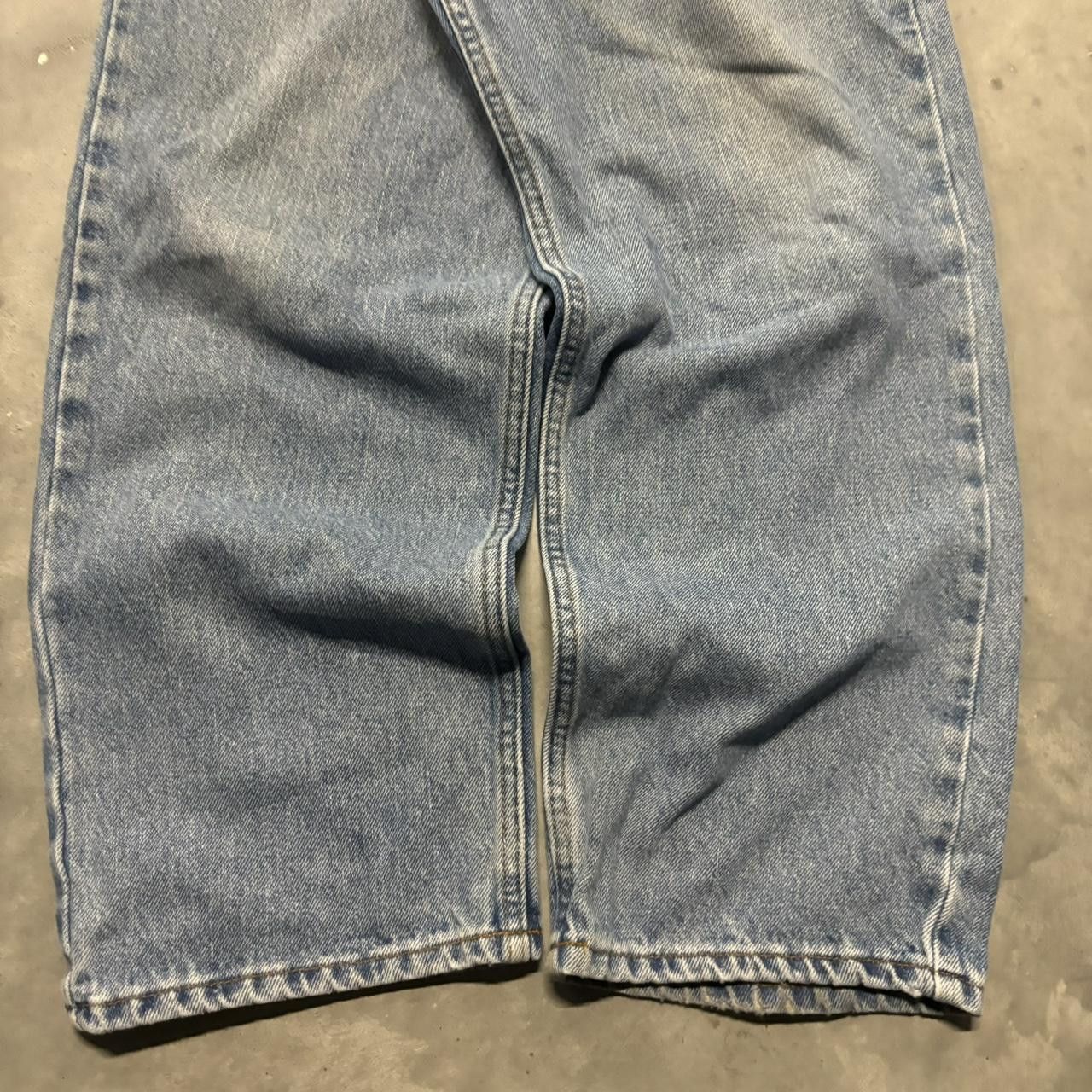 Japanese Brand × Vintage Crazy Vintage Y2K/2000s Medium Wash Essential Denim Jeans! Size US 34 / EU 50 - 6 Thumbnail