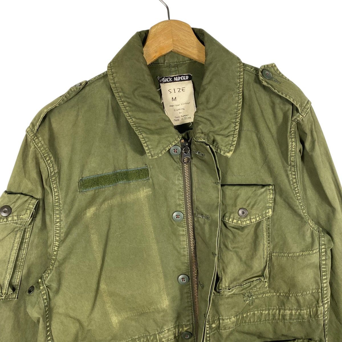 Japanese Brand Back Number M-65 Military Style Tactical Jacket Size US M / EU 48-50 / 2 - 6 Thumbnail