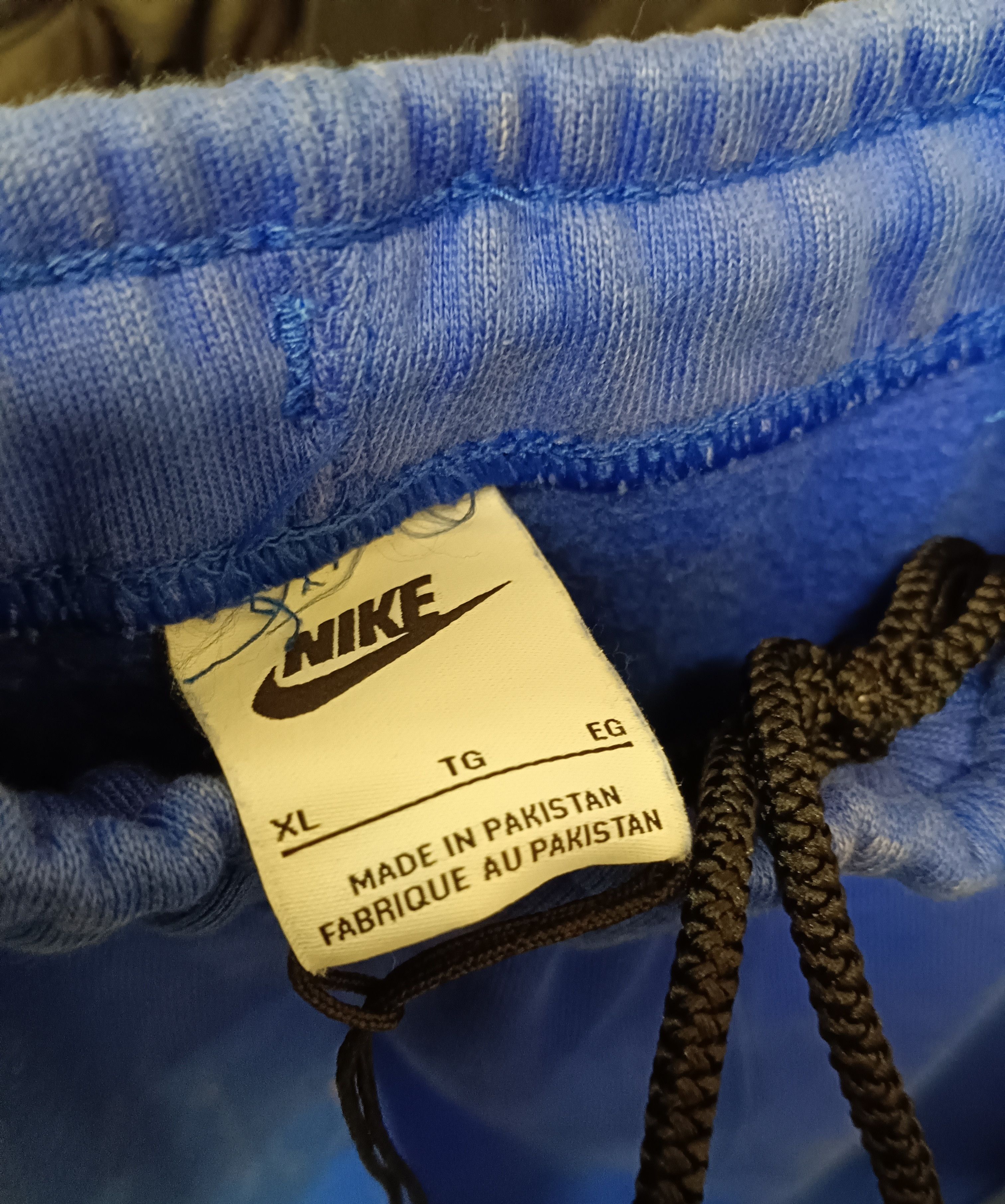 Nike Stussy x Nike Sweatpants Acid Wash Blue XL Size US 36 / EU 52 - 4 Thumbnail