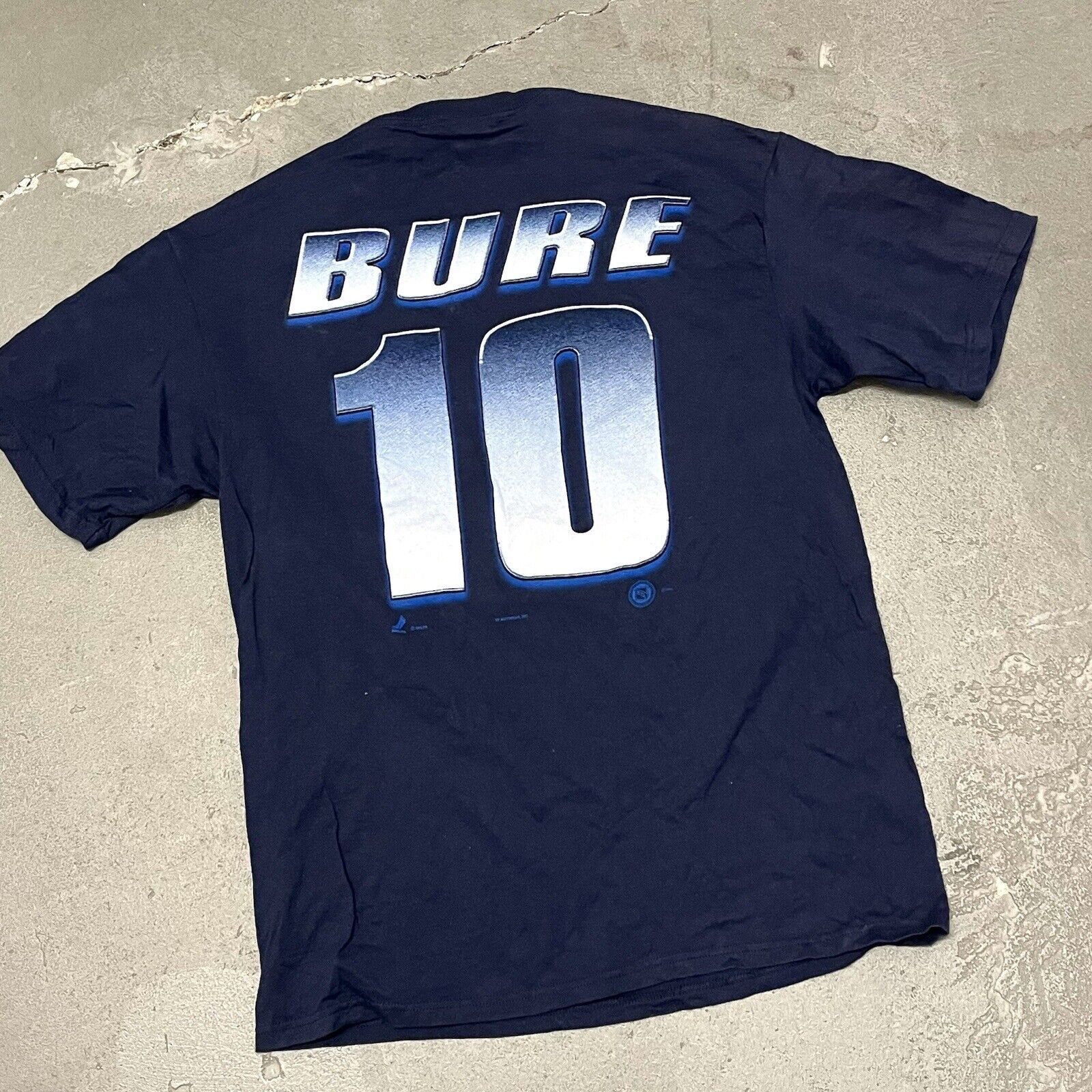 Nutmeg VTG 1990’s Nutmeg Mills Pavel Bure Graphic T-shirt Medium Size US M / EU 48-50 / 2 - 10 Thumbnail