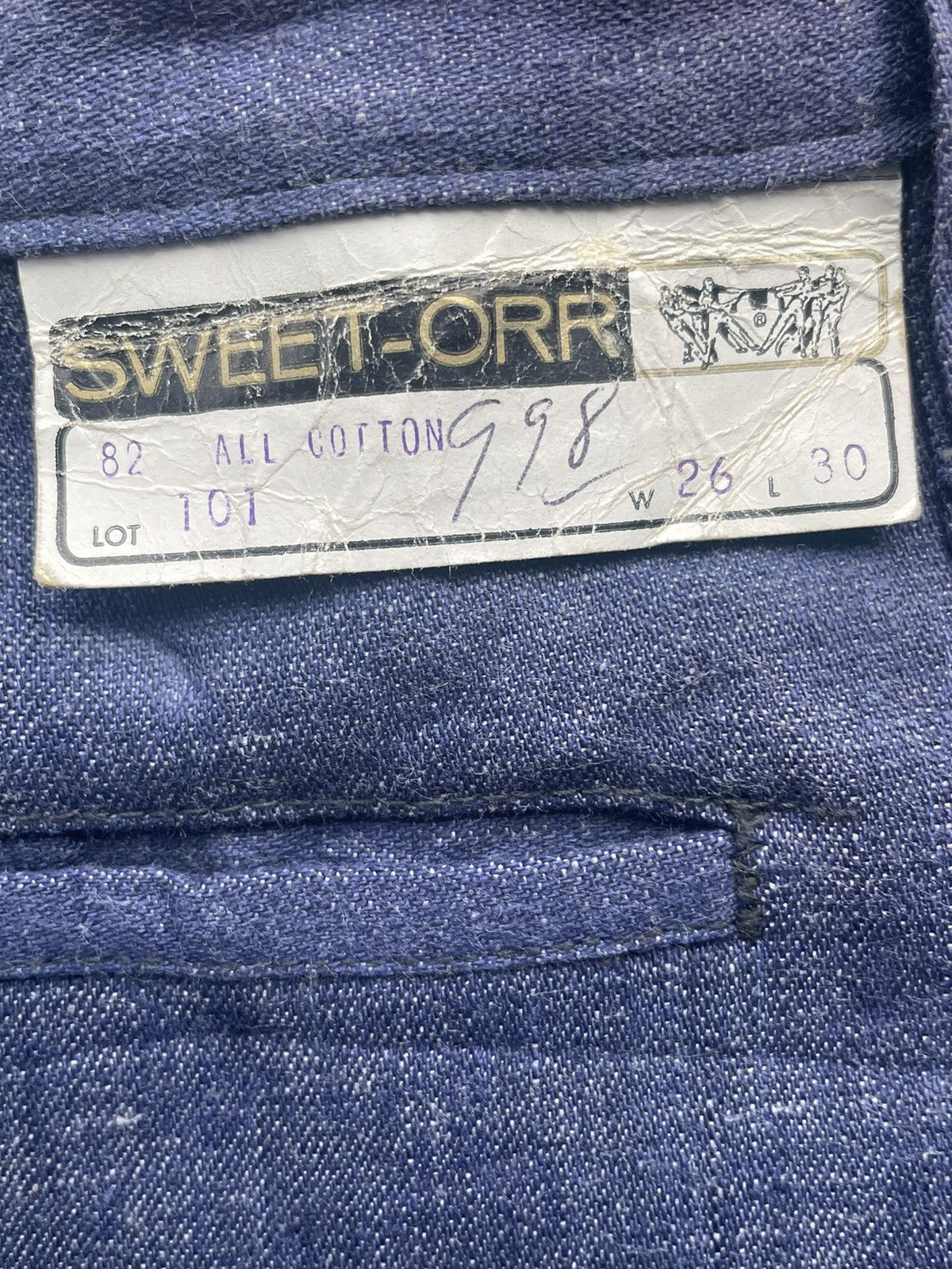 Vintage Vintage 80’s Sweet Orr Lot 101 Deadstock Size US 26 / EU 42 - 19 Thumbnail