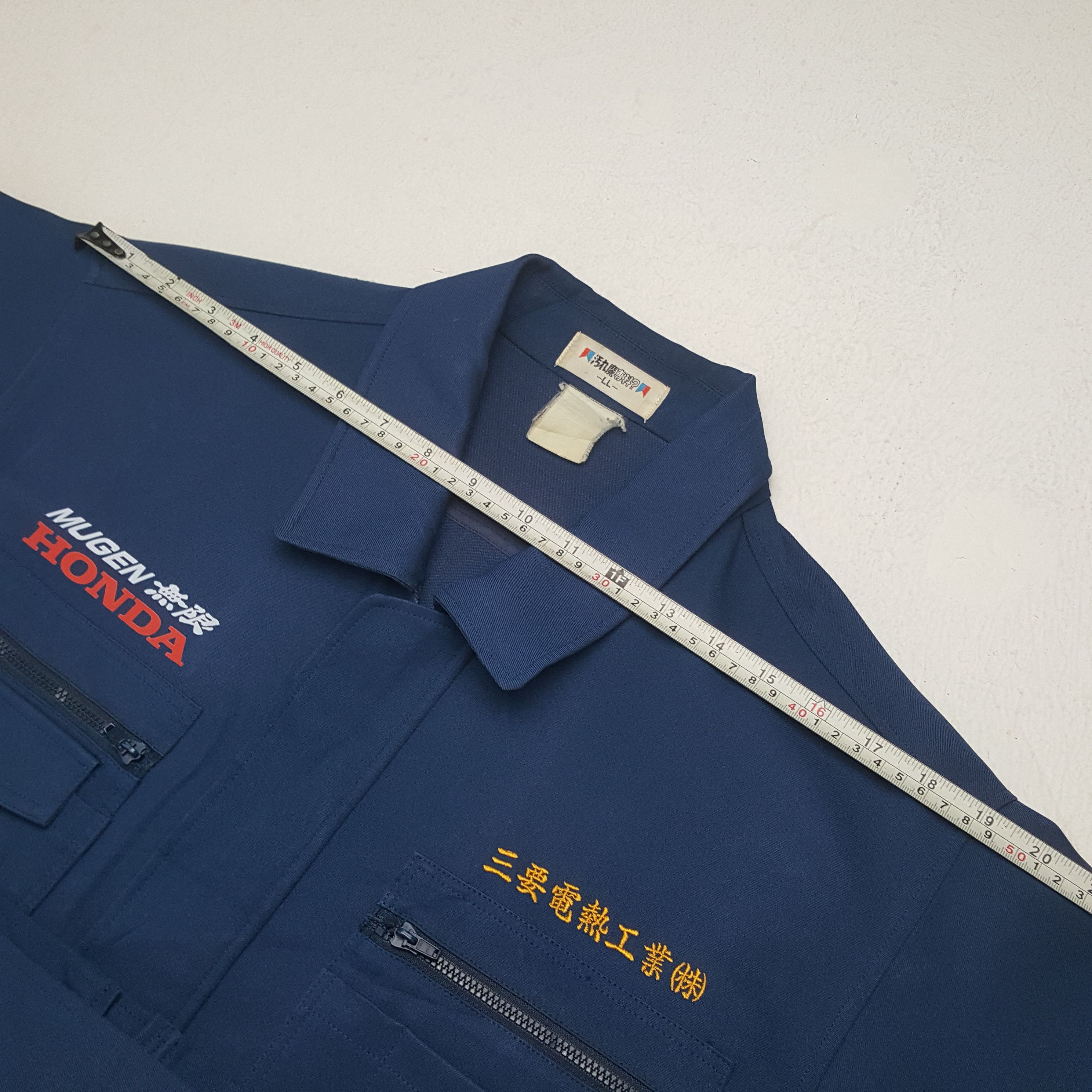 Vintage MUGEN HONDA Japanese Motorsports Custom Art Jacket C283N25 Size US L / EU 52-54 / 3 - 6 Thumbnail