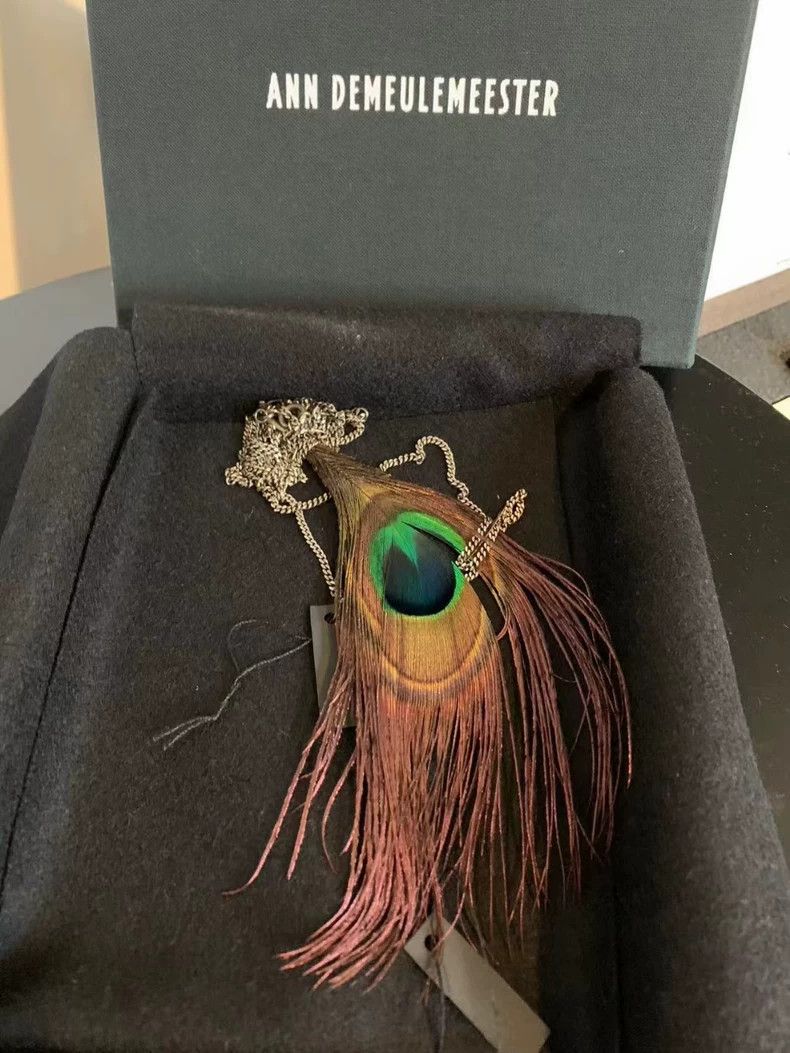 Ann Demeulemeester Ann Demeulemeester Peacock Feather Necklace-dmc Size ONE SIZE - 1 Thumbnail