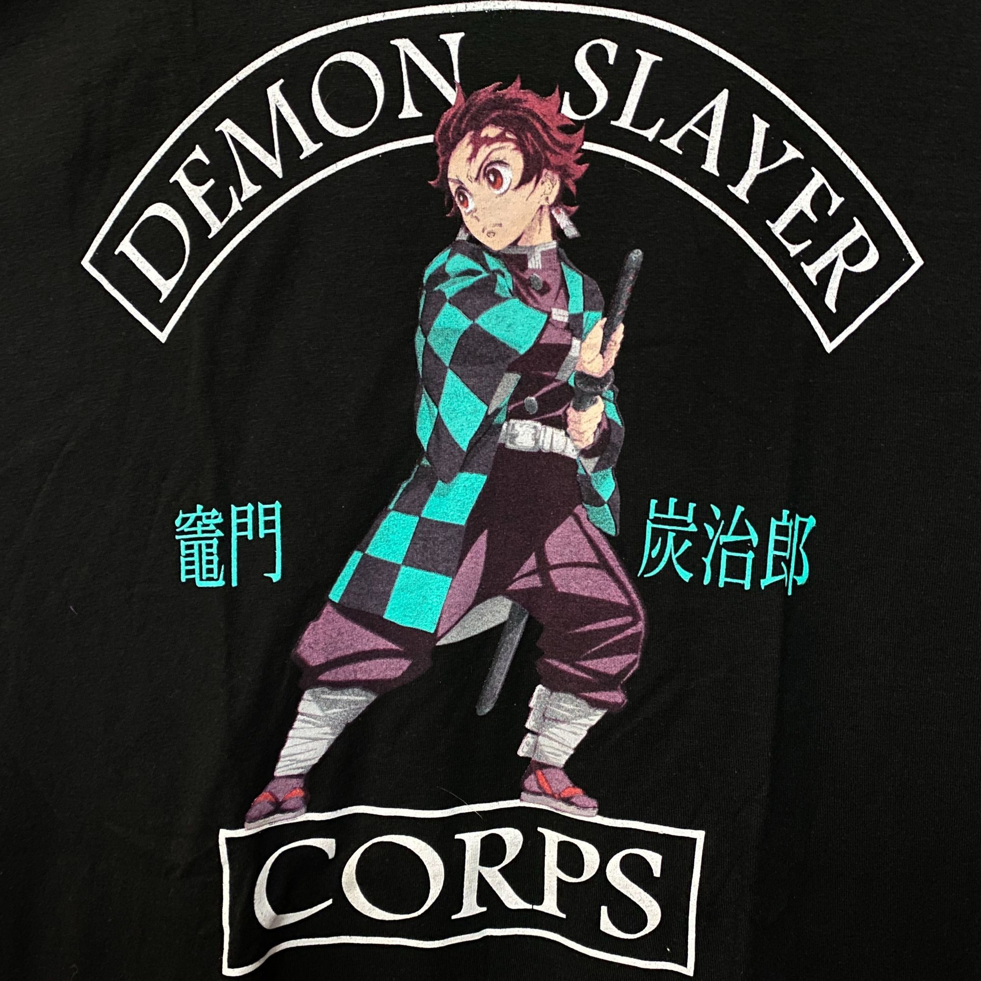 Slayer Demon Slayer Corpse Tanjiro Kamado Anime T-Shirt Large Size US L / EU 52-54 / 3 - 4 Thumbnail