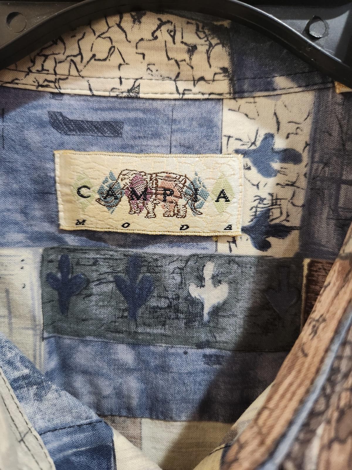 Campia Moda Campia Moda Men's Claudio Nucci patterned XL Shirt Button-up Size US XL / EU 56 / 4 - 4 Thumbnail