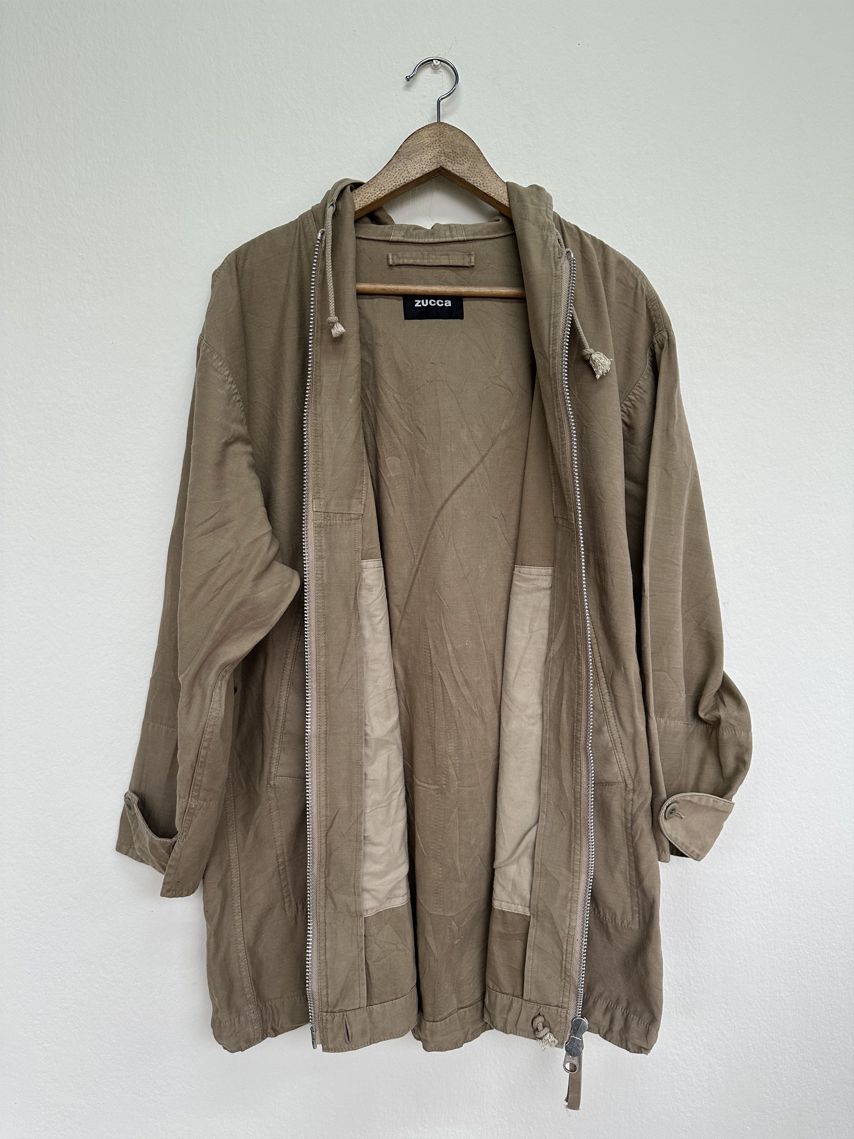 CABANE de ZUCCa Zucca Military Parka Hoodie Jacket Size US L / EU 52-54 / 3 - 4 Thumbnail