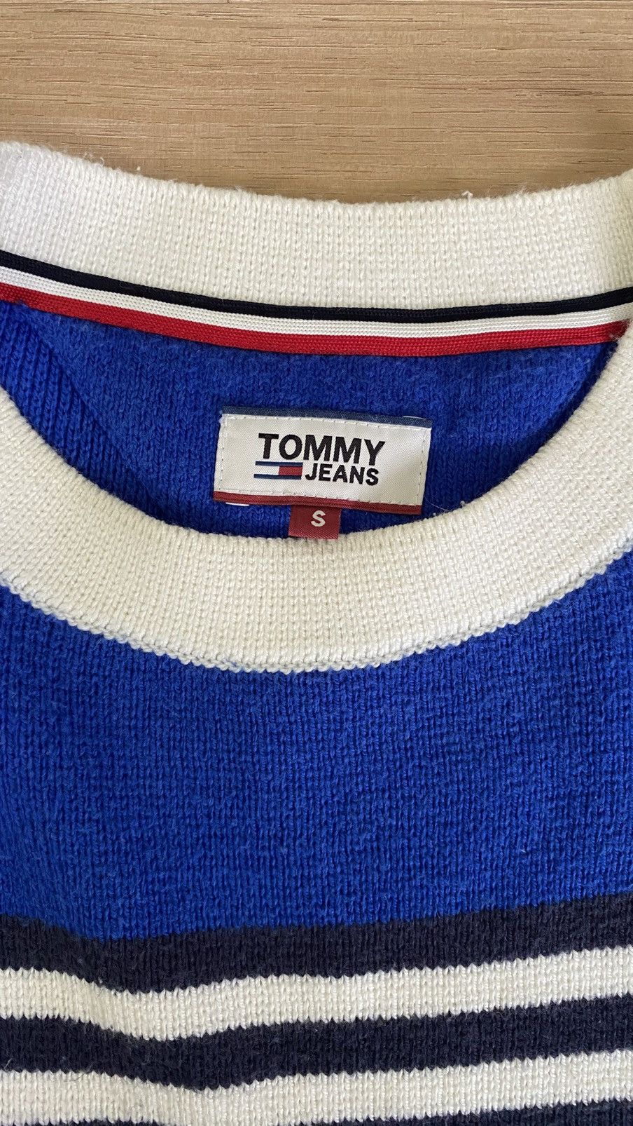 Tommy Jeans Tommy Jeans Oversized Y2K Racing Knit Sweater Size S Size S / US 4 / IT 40 - 4 Thumbnail