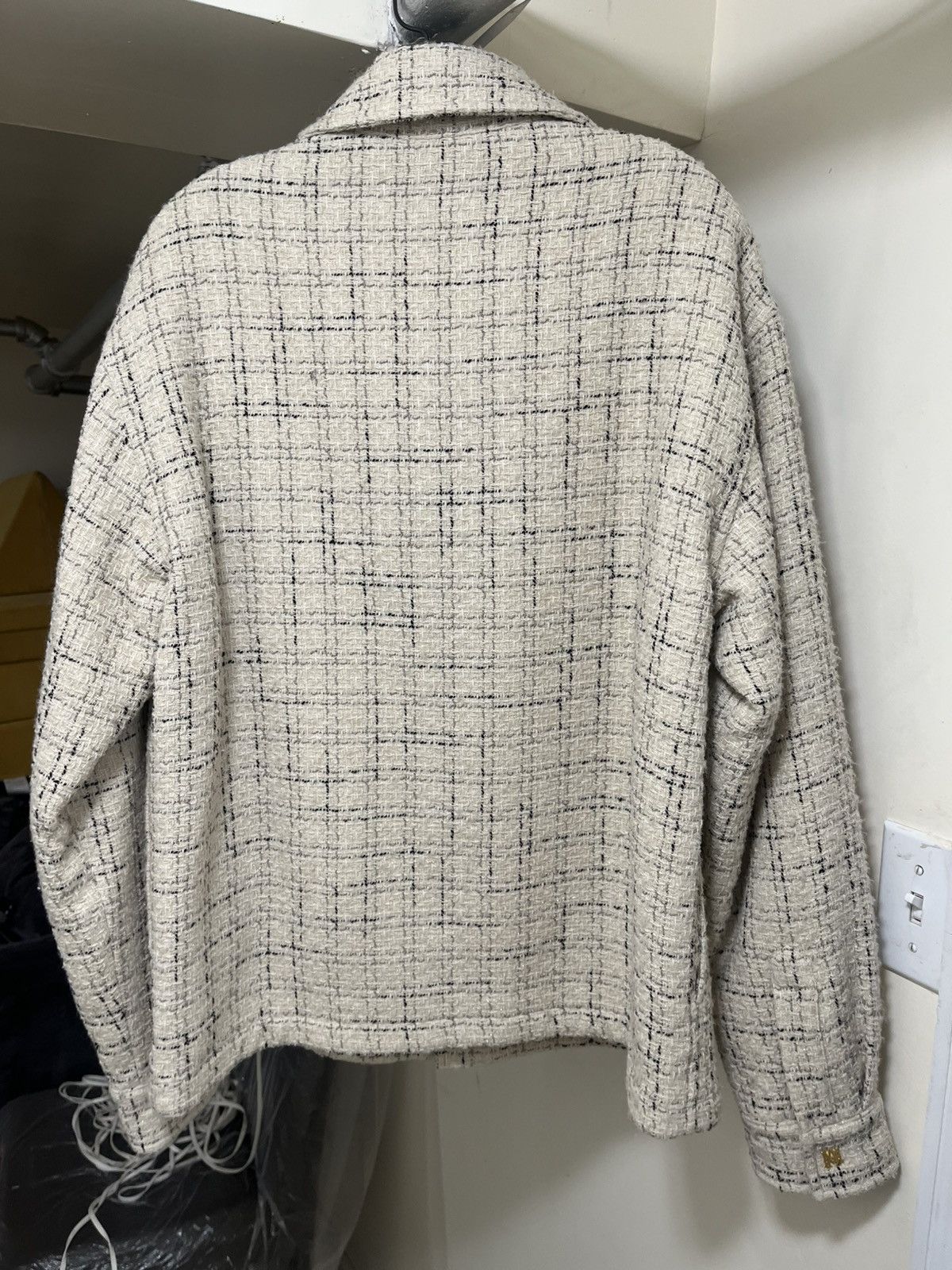 Amiri Amiri Fleck Tweed Padded Overshirt Sz S Size US S / EU 44-46 / 1 - 7 Thumbnail