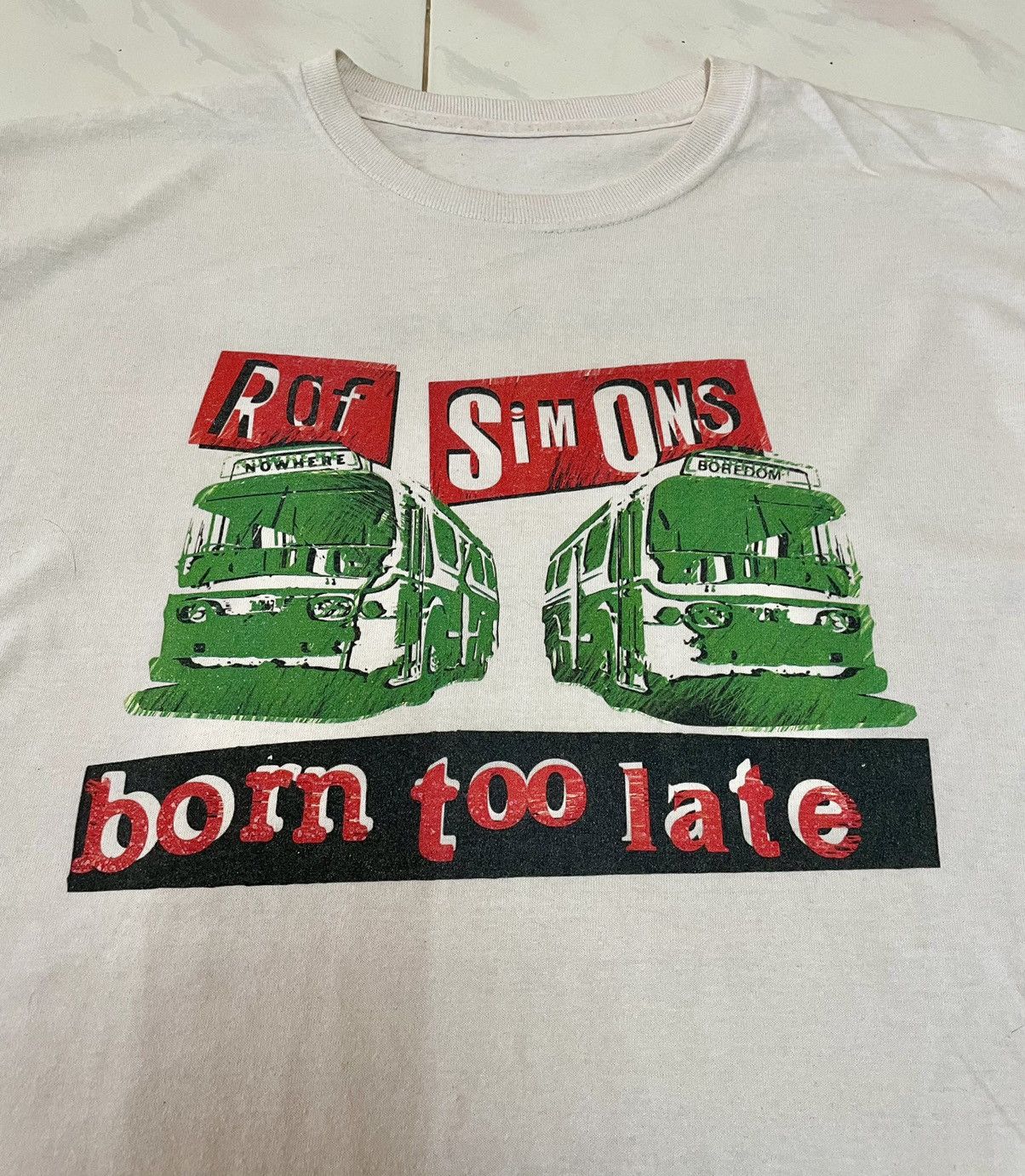 Distress Raf Simons Tribute.