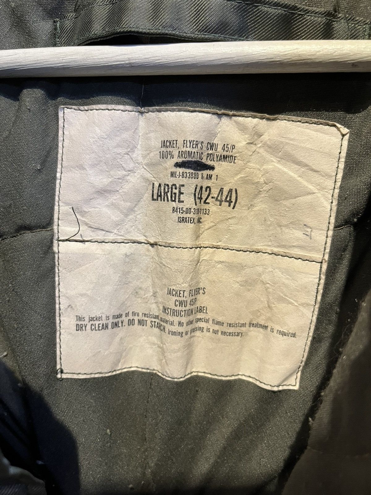Vintage Vintage Scovill CWU Flyers bomber jacket Size US L / EU 52-54 / 3 - 8 Thumbnail