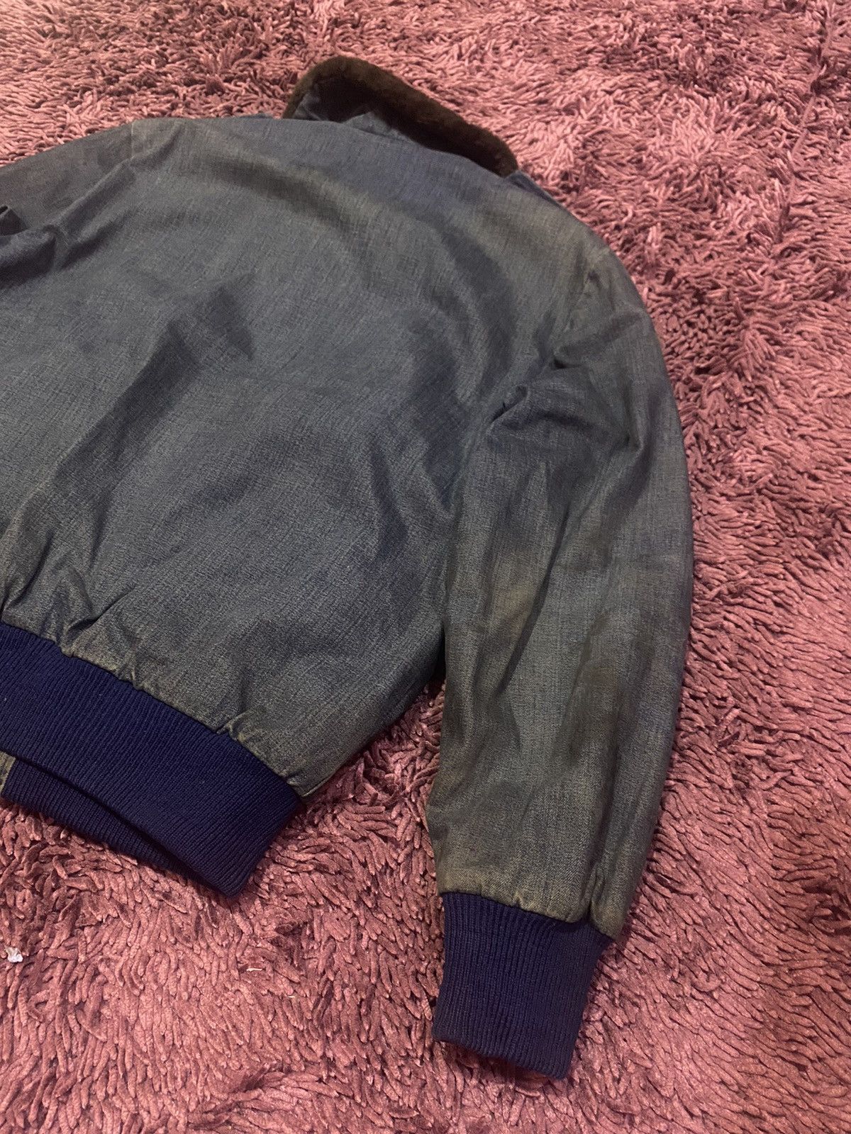 Edwin × Vintage Vintage Edwin Denim Quilted Winter Jacket Size US M / EU 48-50 / 2 - 12 Thumbnail
