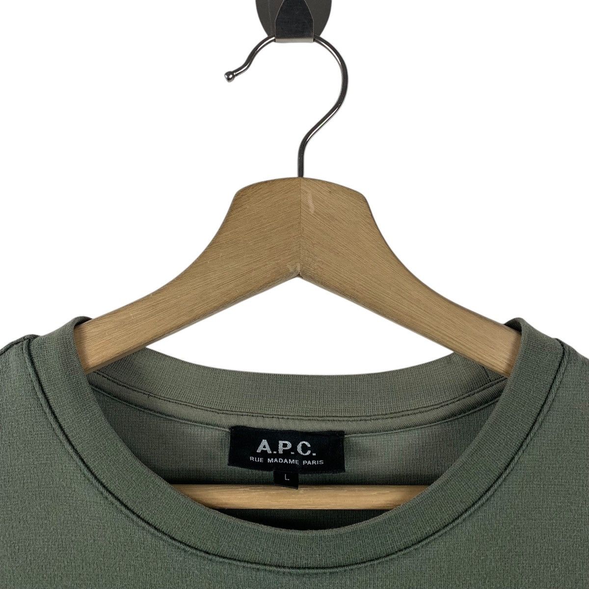 A.P.C. × Japanese Brand APC simple plain pocket tee Size US L / EU 52-54 / 3 - 5 Thumbnail