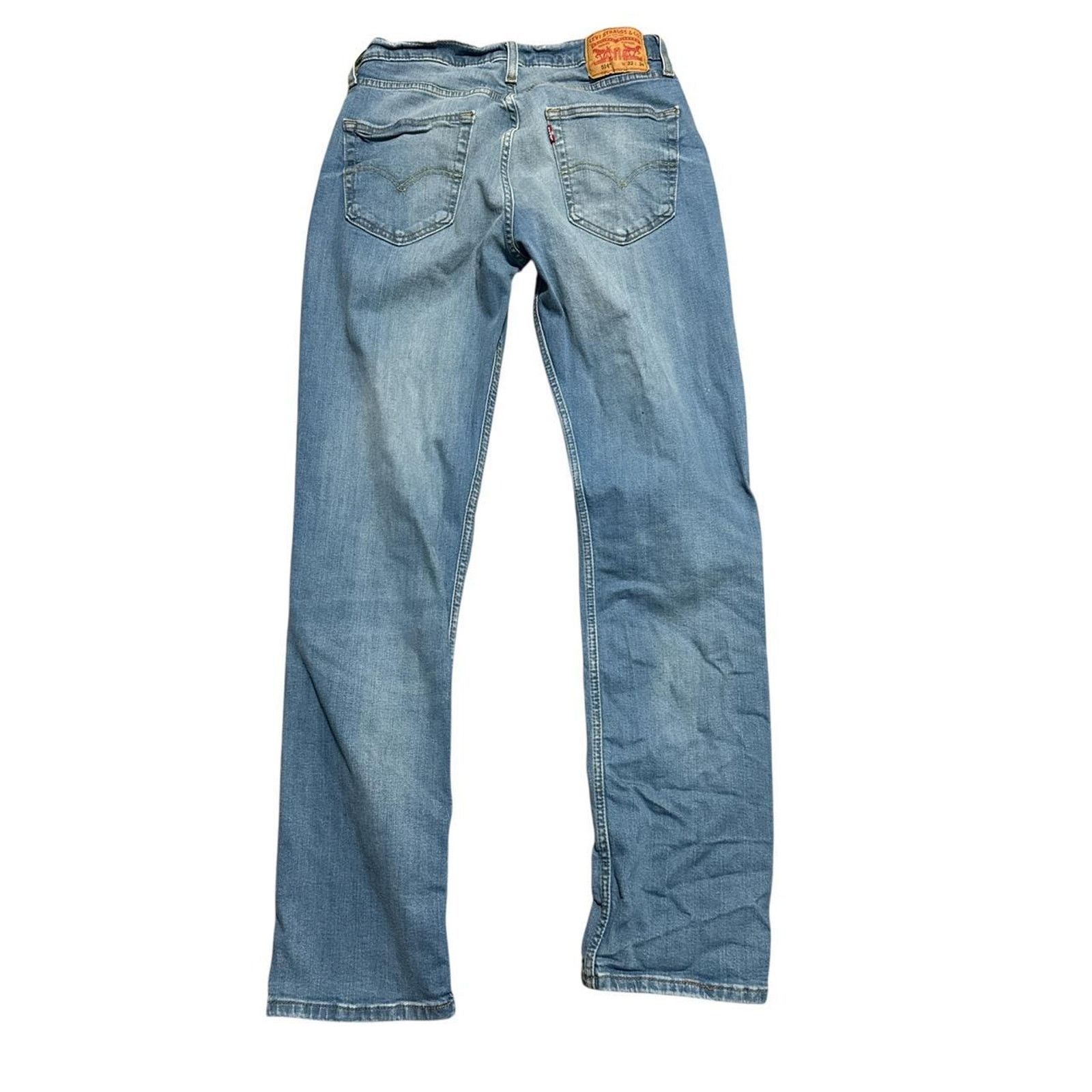 Levi's Levi’s 514 Straight Fit Jeans - Light Wash Classic Denim Size US 32 / EU 48 - 2 Thumbnail