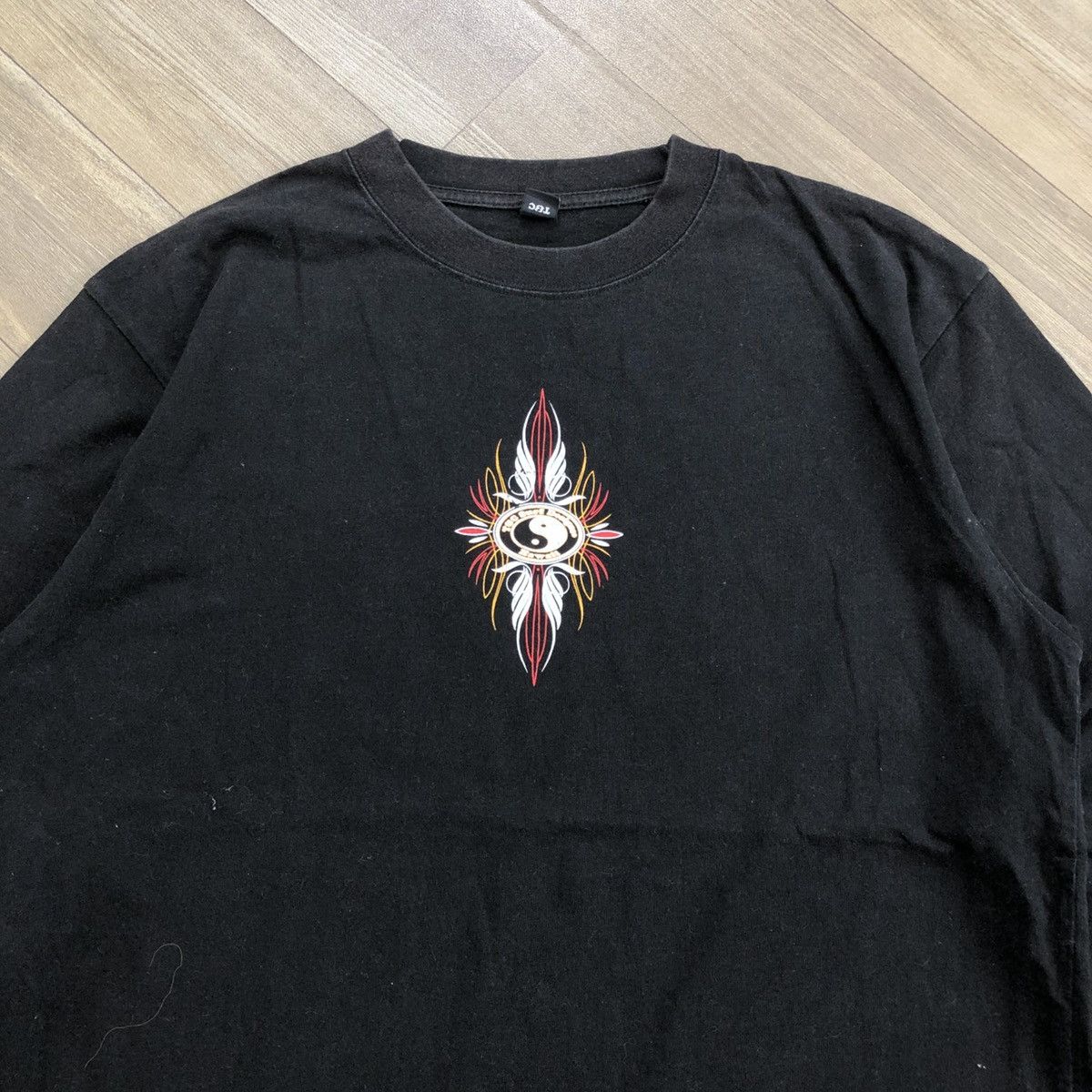 Beauty Beast × If Six Was Nine × Le Grande Bleu (L.G.B.) 2000s T&C Surf Designs Poem Tribal Iconic Logo Long Sleeve Size US L / EU 52-54 / 3 - 12 Thumbnail
