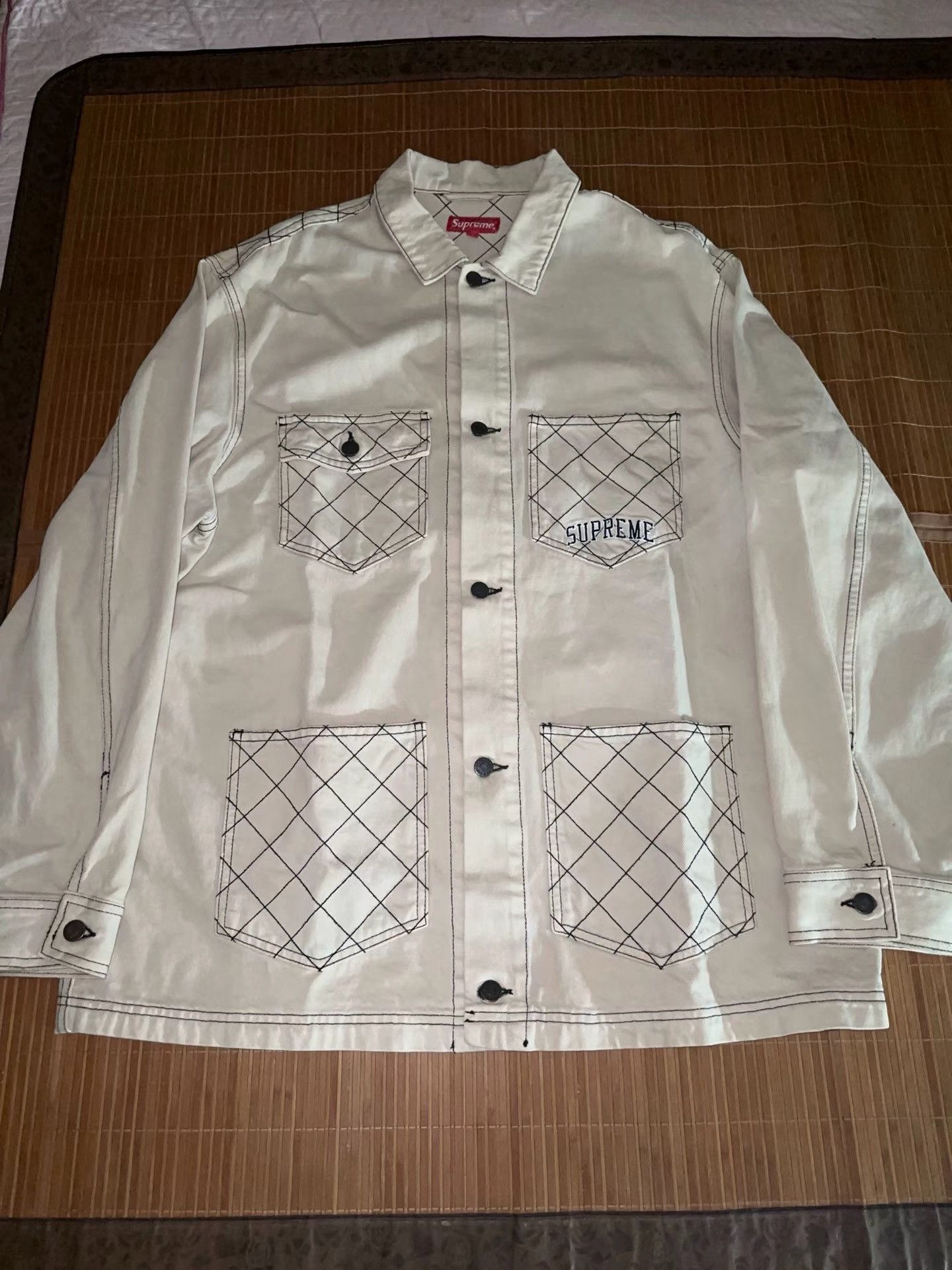 Fox Racing × Supreme Supreme x Fox Racing Work Jacket Sz. XL | Grailed