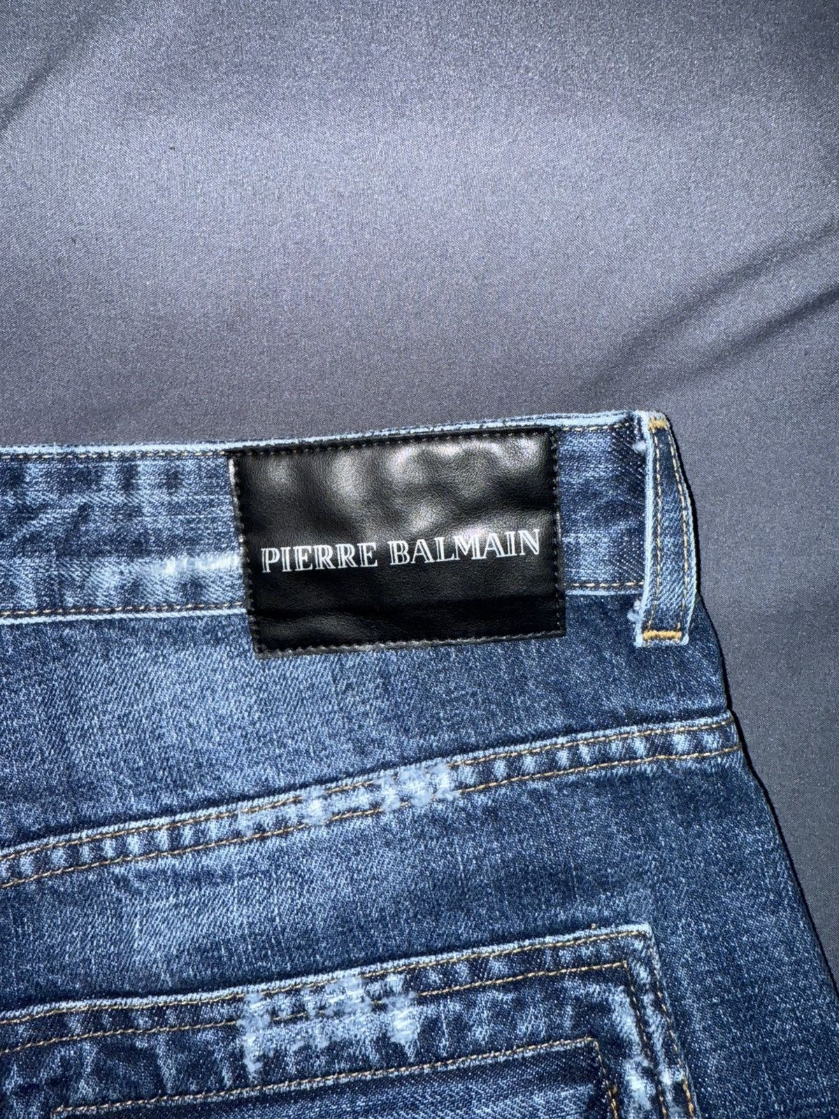 Pierre Balmain Pierre Balmain Engineered Distressed Denim Jeans US36 / IT50 Size US 36 / EU 52 - 5 Thumbnail