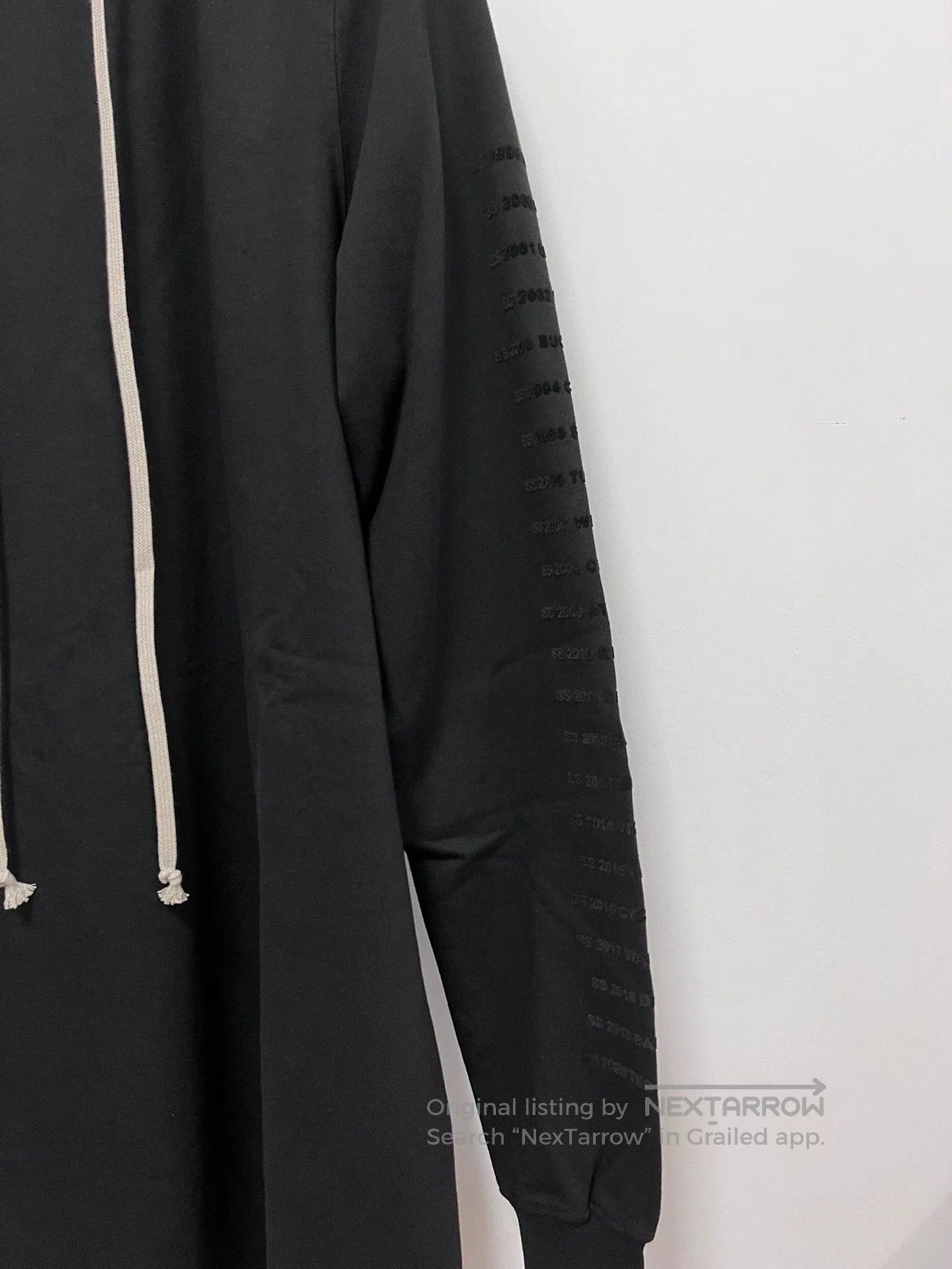 Rick Owens Rick Owens Hoodie with Distinctive Sleeve Design. Size US S / EU 44-46 / 1 - 4 Thumbnail
