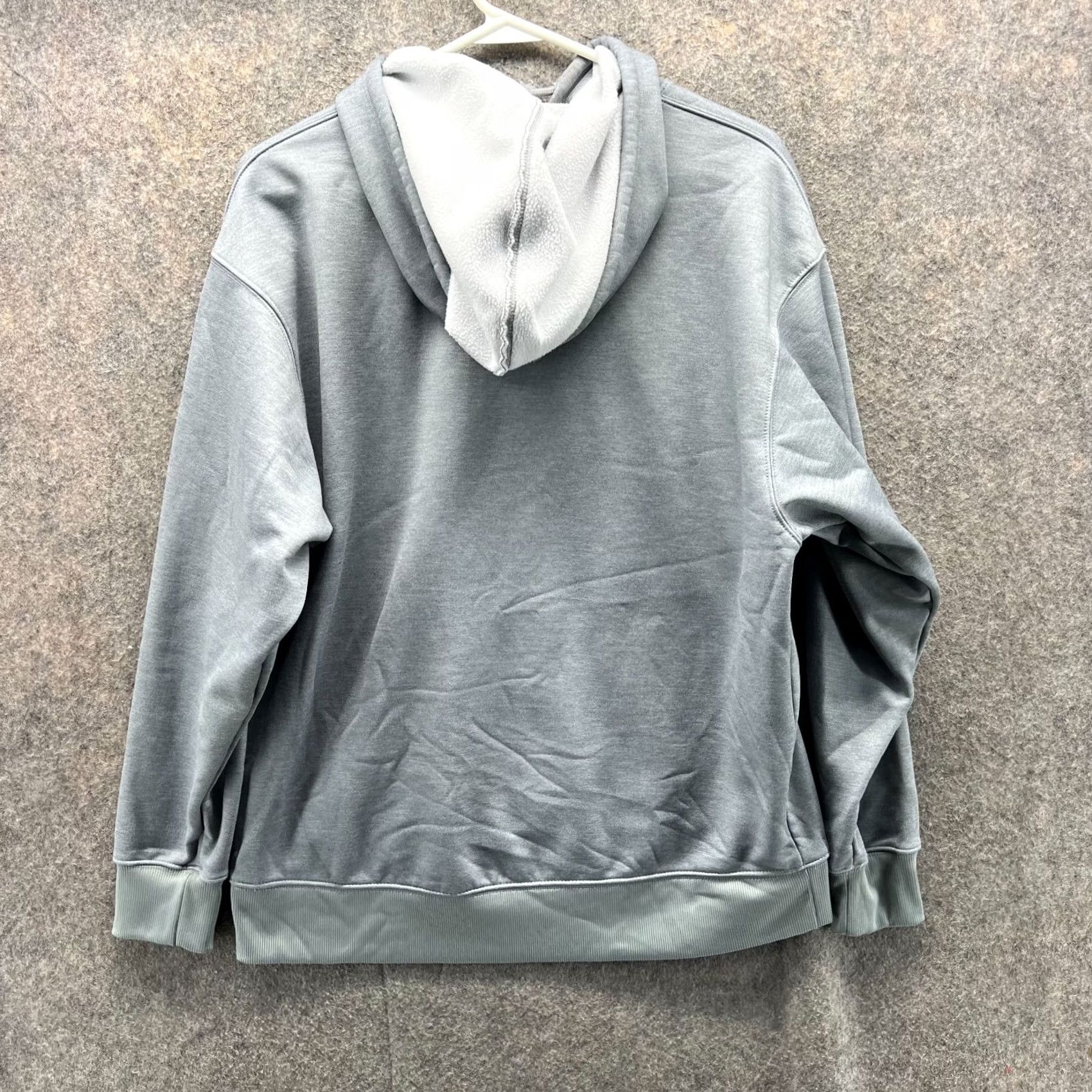 Nike VINTAGE Nike Sweater Shirt Mens Small Gray Hoodie Pullover Therma Jacket Polyester S Gray Logo Knit Pullover Hooded Fall Winter 90s Mens Size US S / EU 44-46 / 1 - 2 Thumbnail
