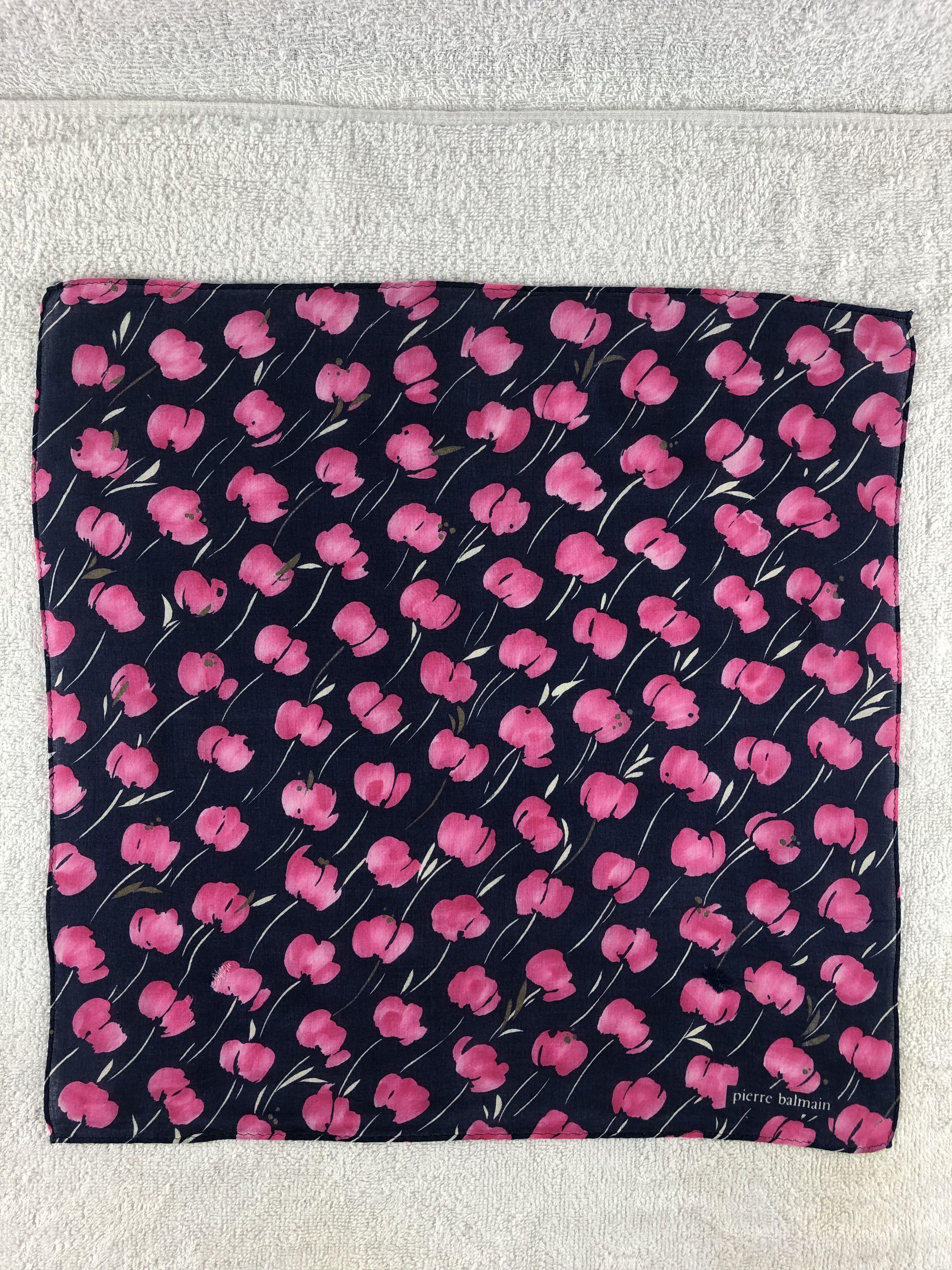 Pierre Balmain × Vintage Pierre Balmain Handkerchief / Bandana / Neckerchief Size ONE SIZE - 3 Thumbnail