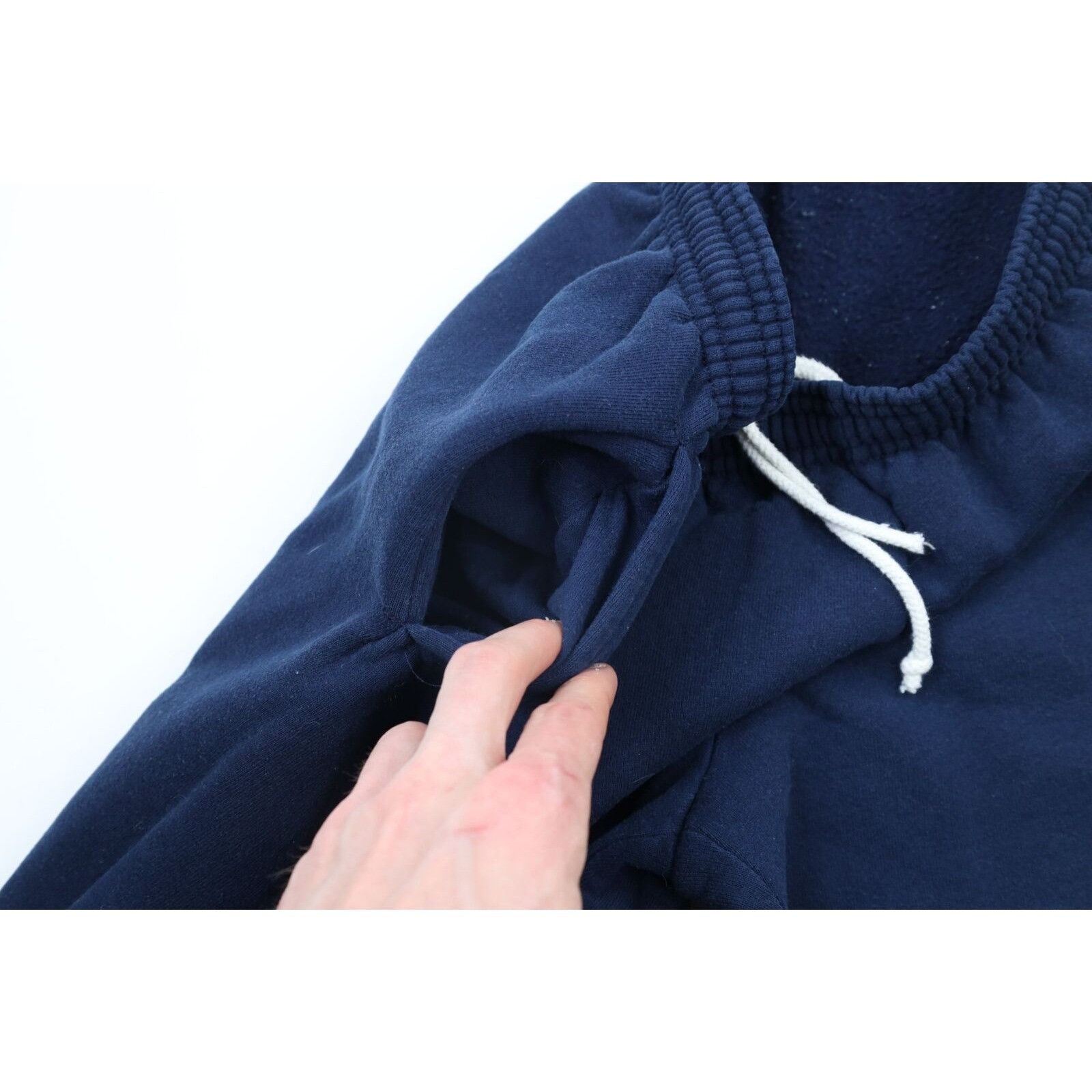Vintage Vintage 90s Streetwear Blank Cuffed Sweatpants Joggers Size US 32 / EU 48 - 5 Thumbnail