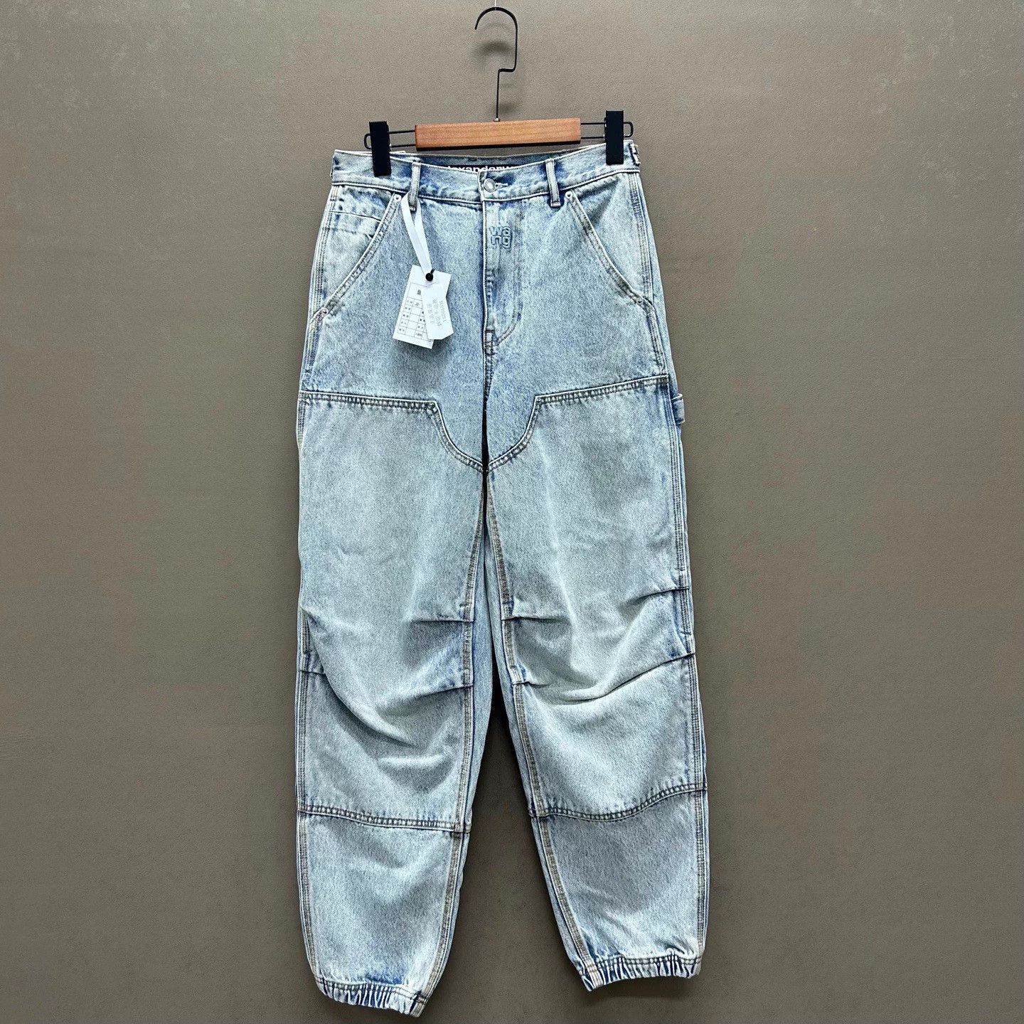 Alexander Wang Alexander Wang Denim Work Pants 99 New 24W ys001031 Size 24" / US 00 / IT 34 - 1 Thumbnail