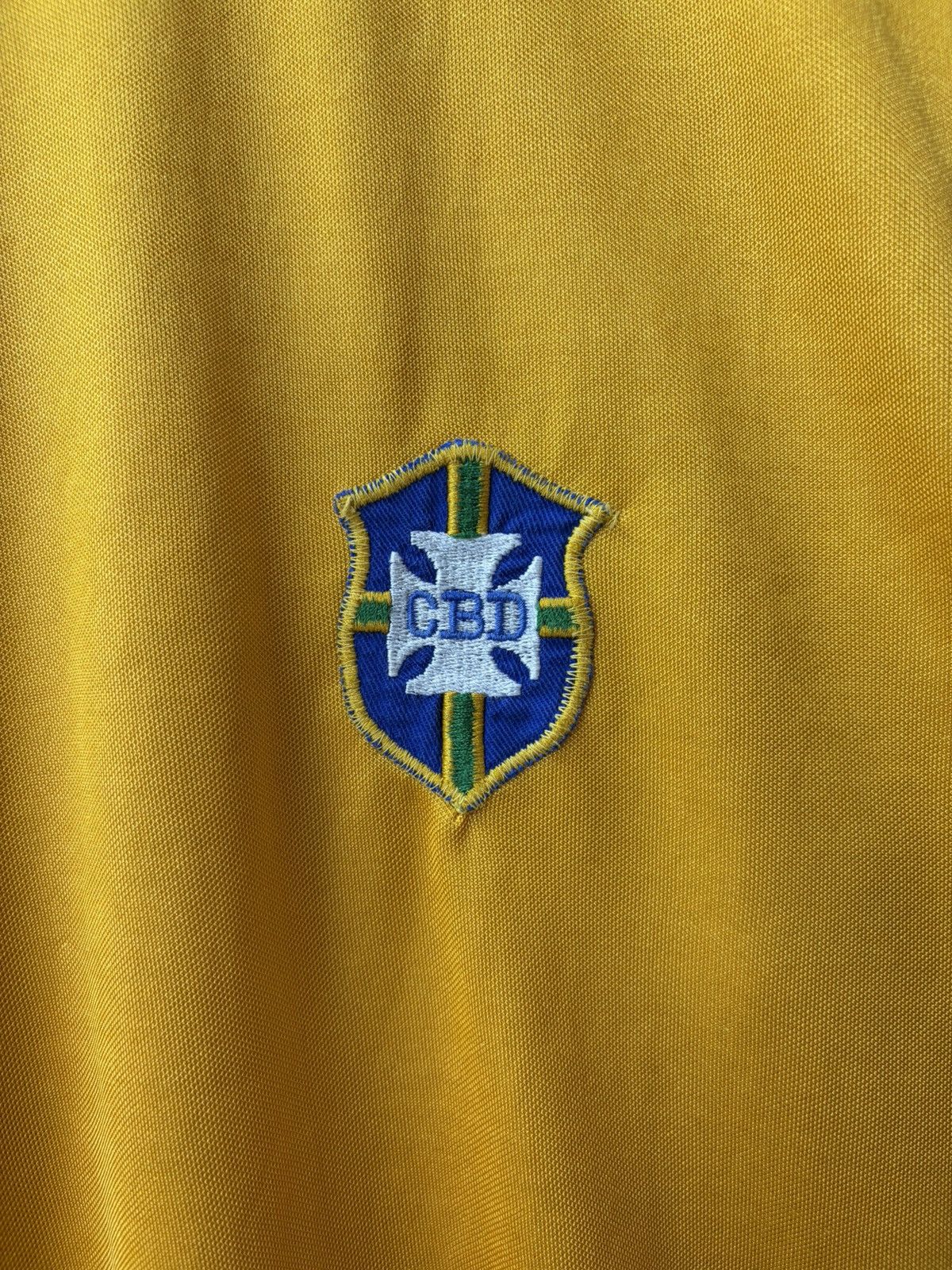 Erima Vintage Erima Brazil Long Sleeve Jersey 1980s Football Shirt Size US M / EU 48-50 / 2 - 4 Thumbnail
