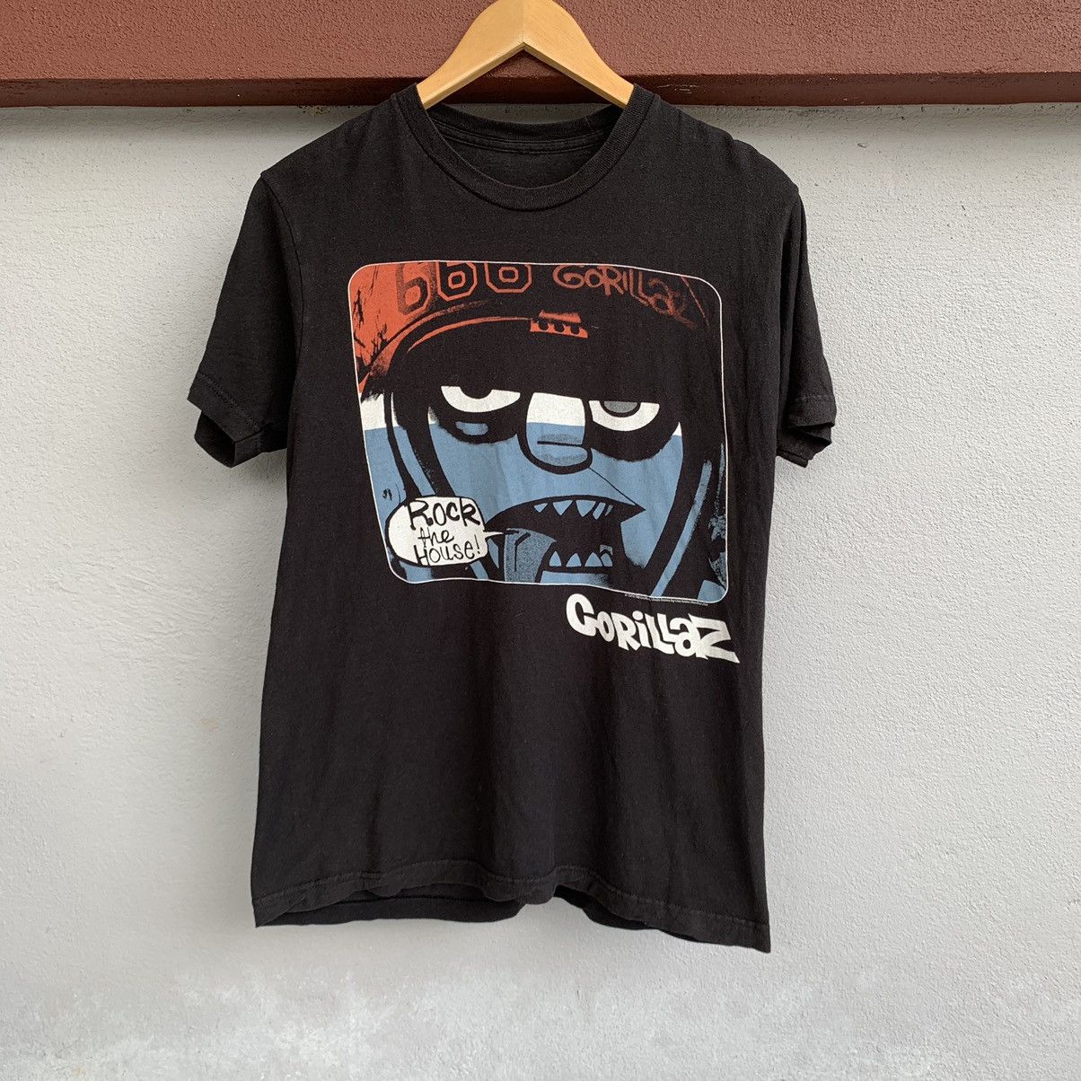 Gorillaz Band Tee Rock The House